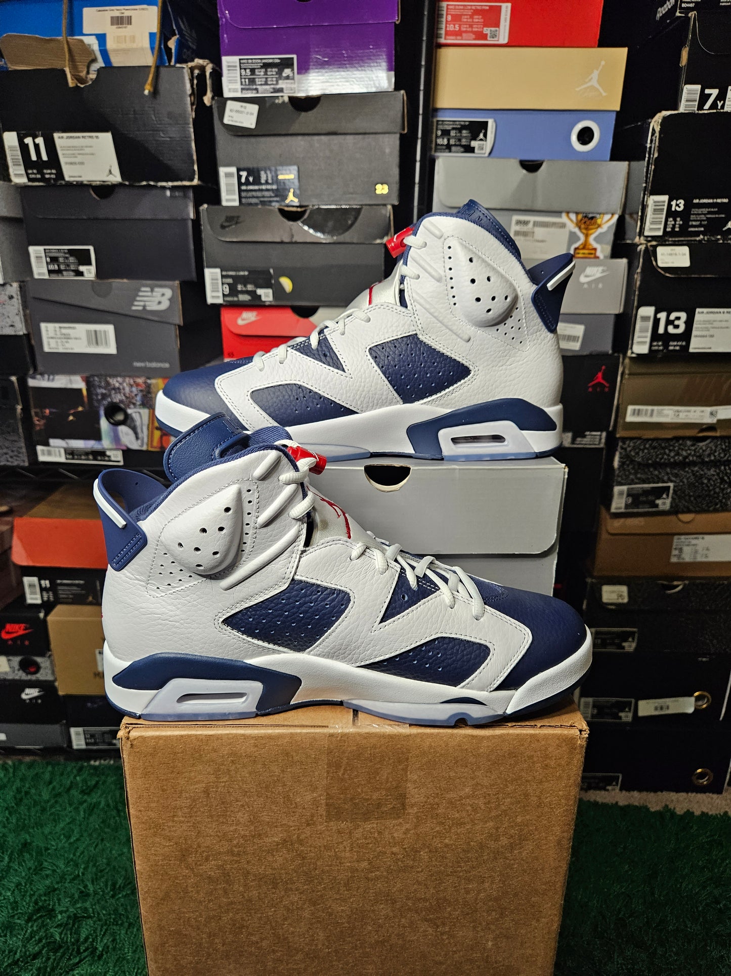 Size 10.5 - AJ 6 Retro 2024 Olympic