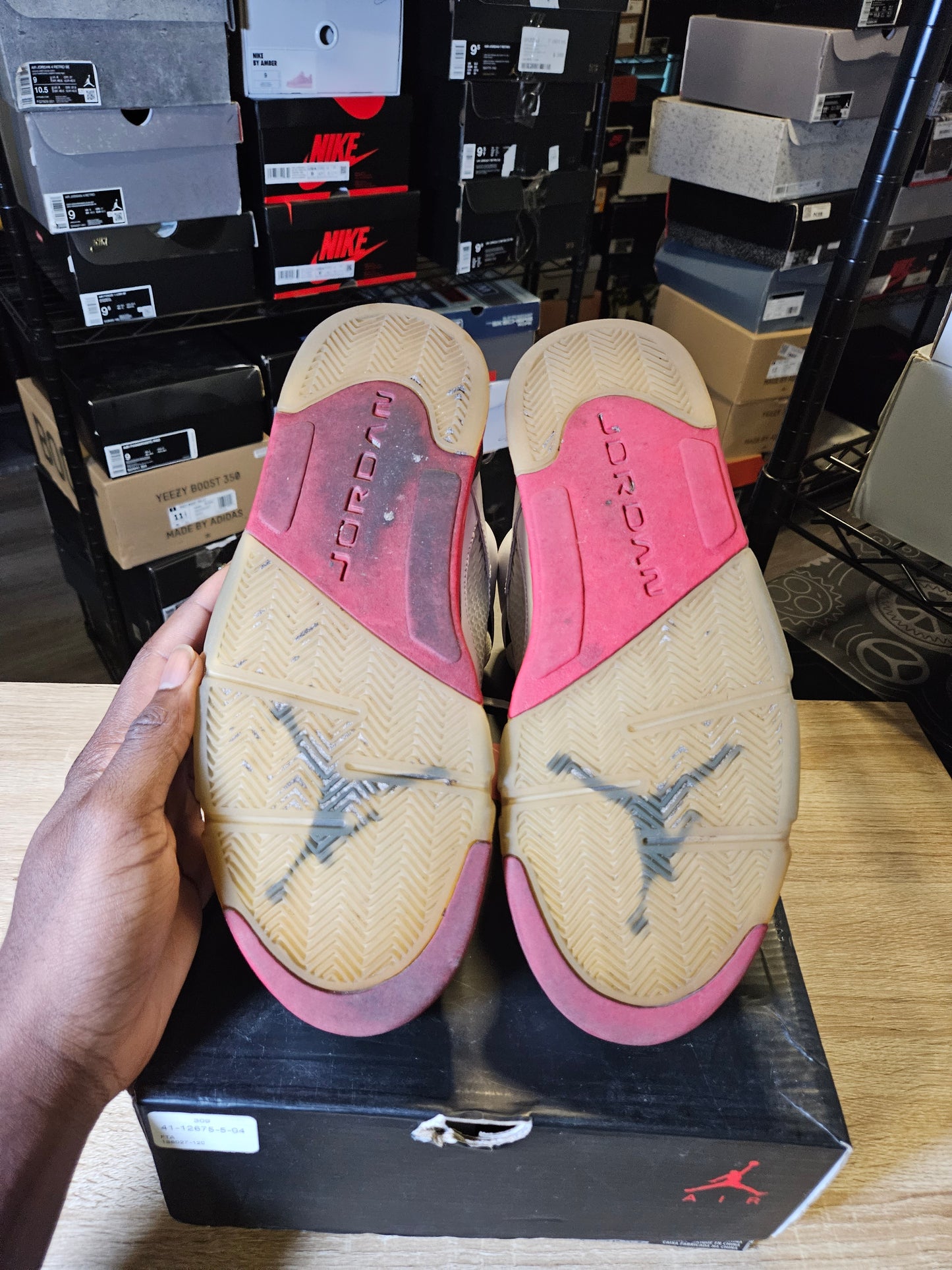 Size 10 - AJ 5 Retro 2013 Fire Red