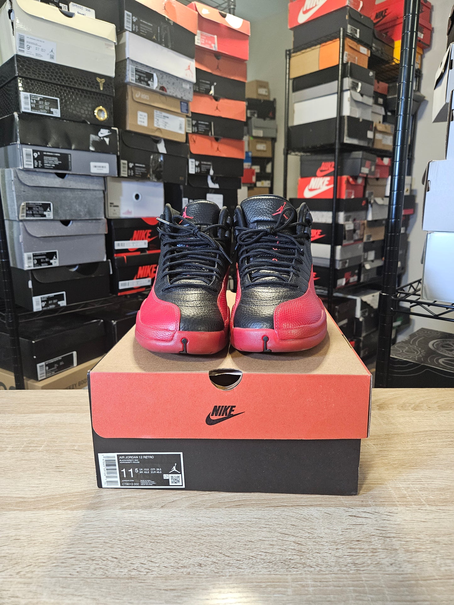 Size 11.5 - AJ 12 Retro 2025 Flu Game