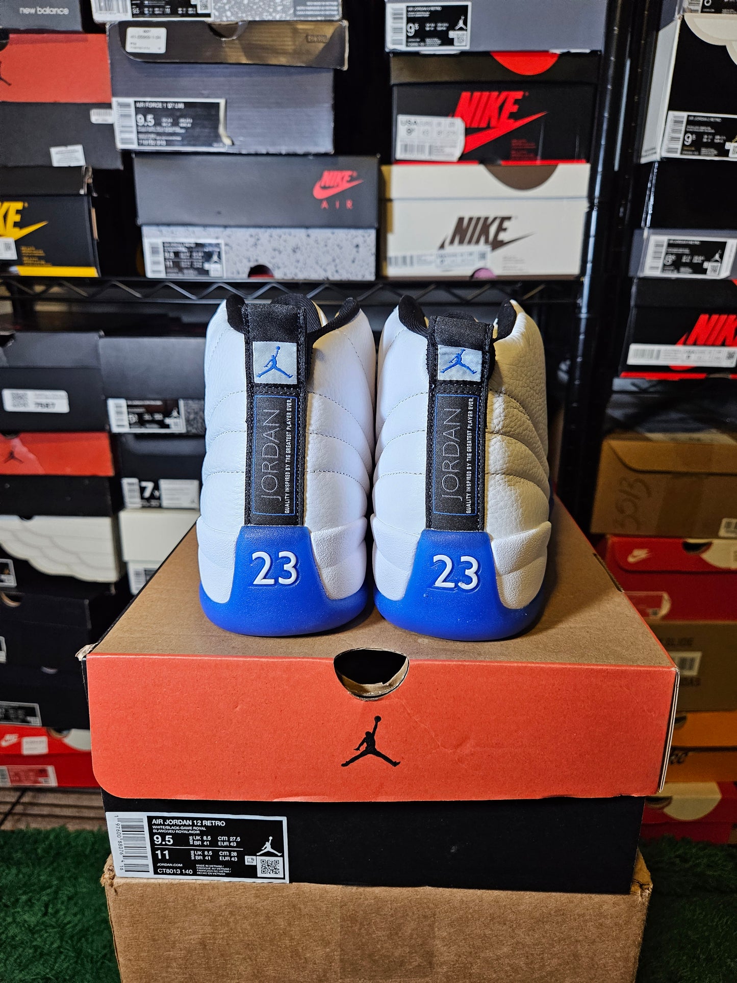 Size 9.5 - Air Jordan 12 Retro Blueberry
