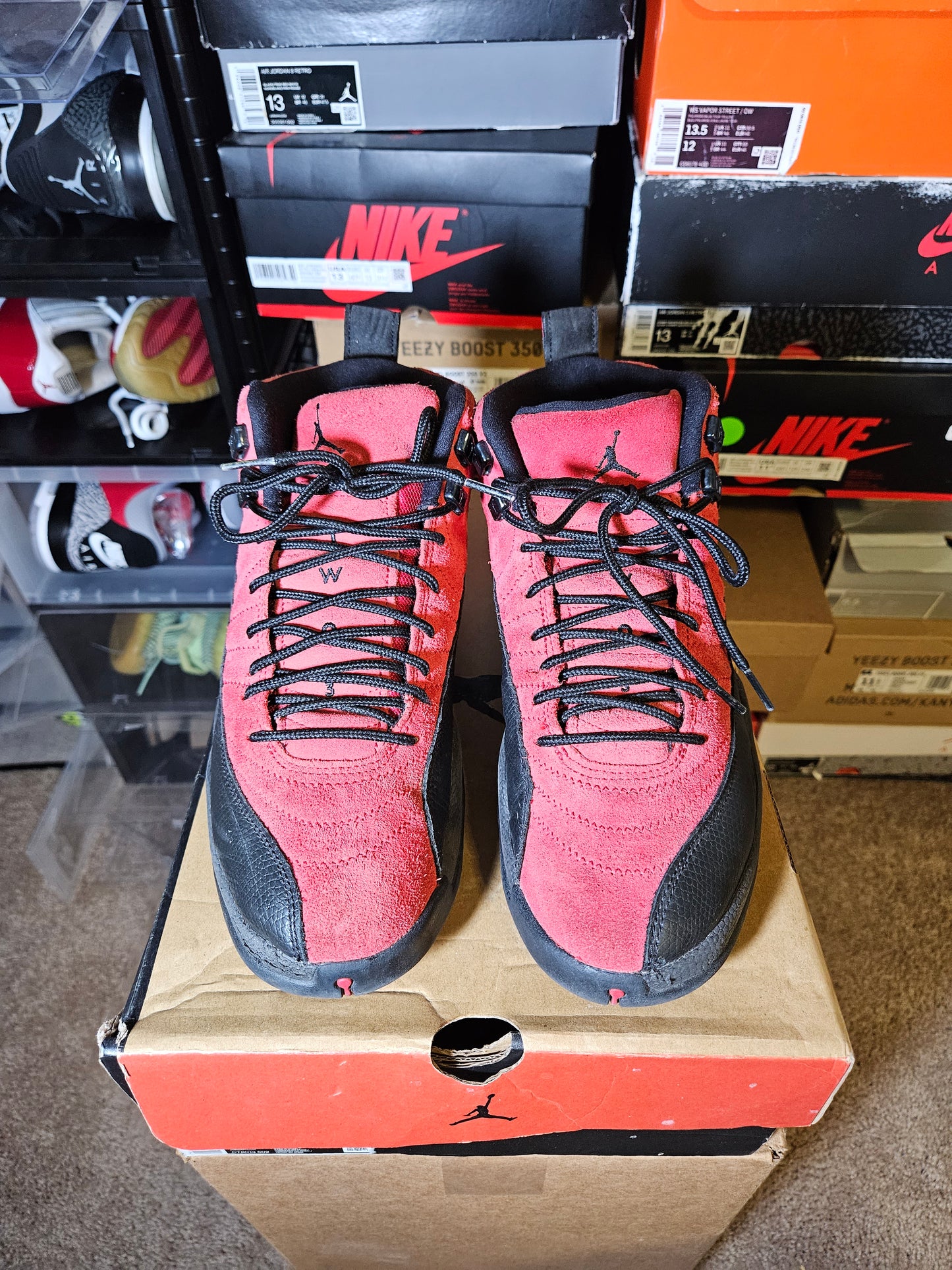 Size 8.5 - AJ 12 Retro Reverse Flu Game 2020