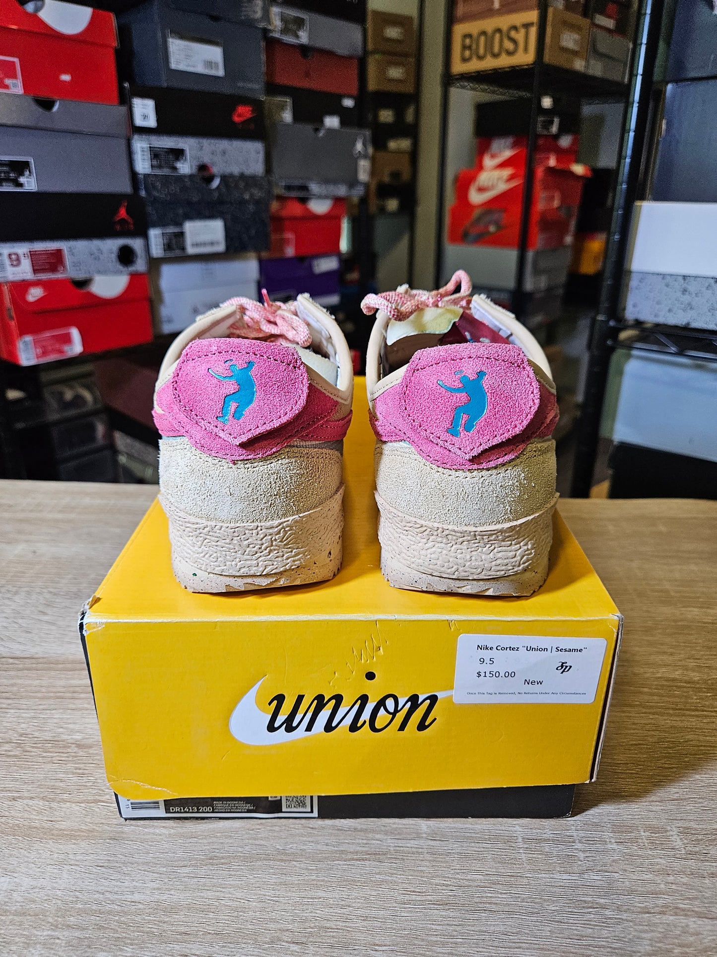 Size 9.5 - Union LA x Cortez SP Sesame
