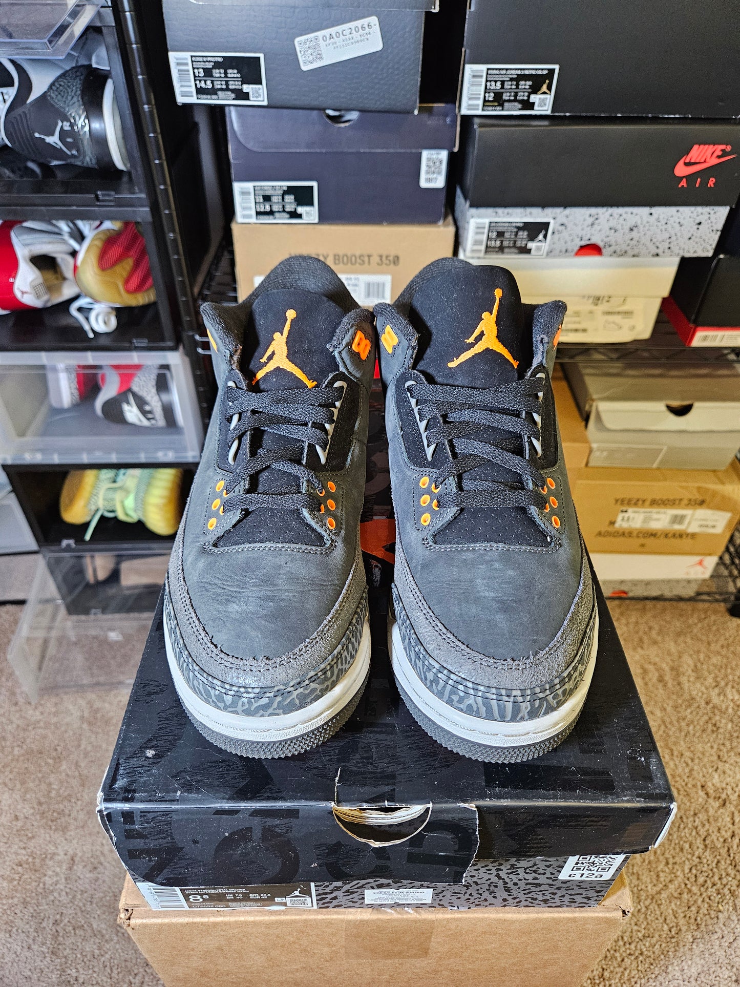 Size 8.5 - AJ 3 Retro 2023 Mid Fear