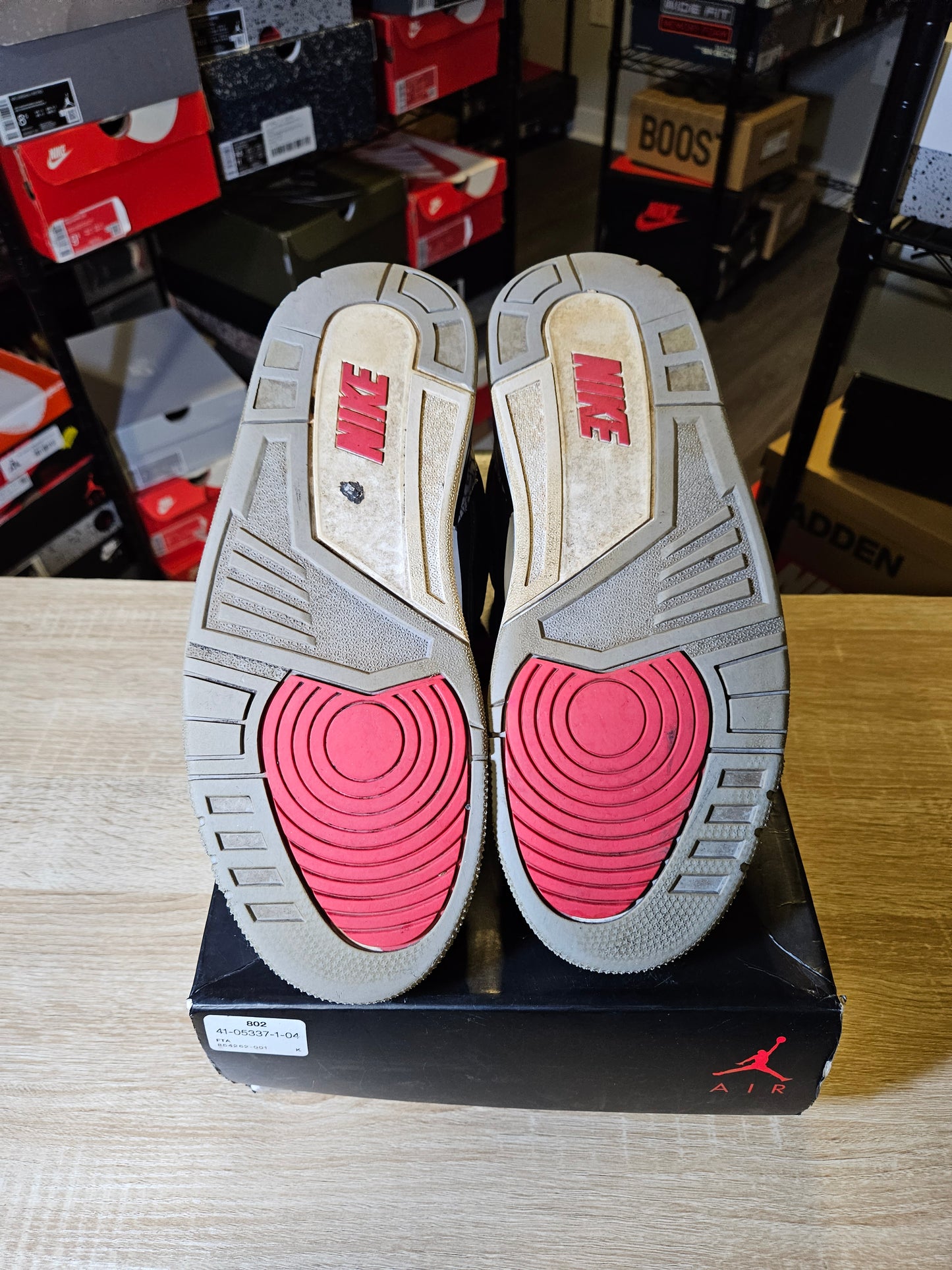 Size 9 - AJ 3 Retro OG Mid Black Cement
