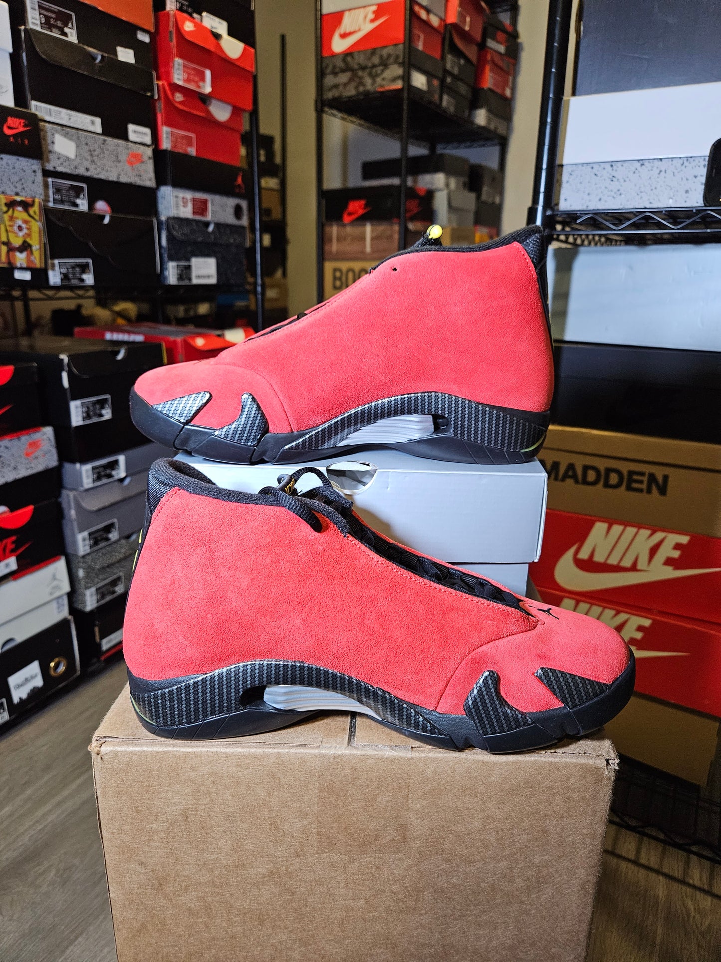Size 8 - Air Jordan 14 Retro 2025 Ferrari