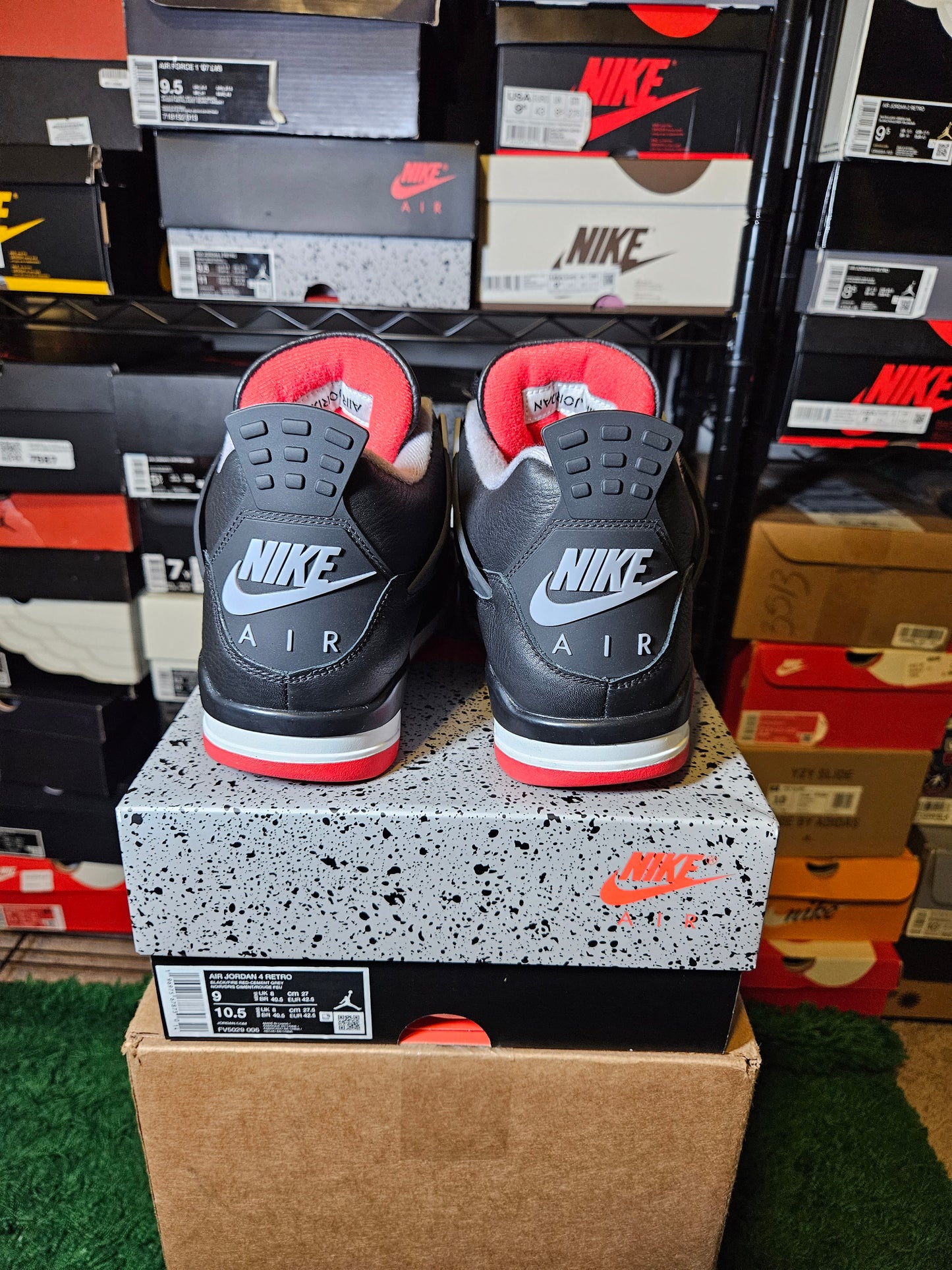 Size 9 - AJ 4 Retro Bred Reimagined