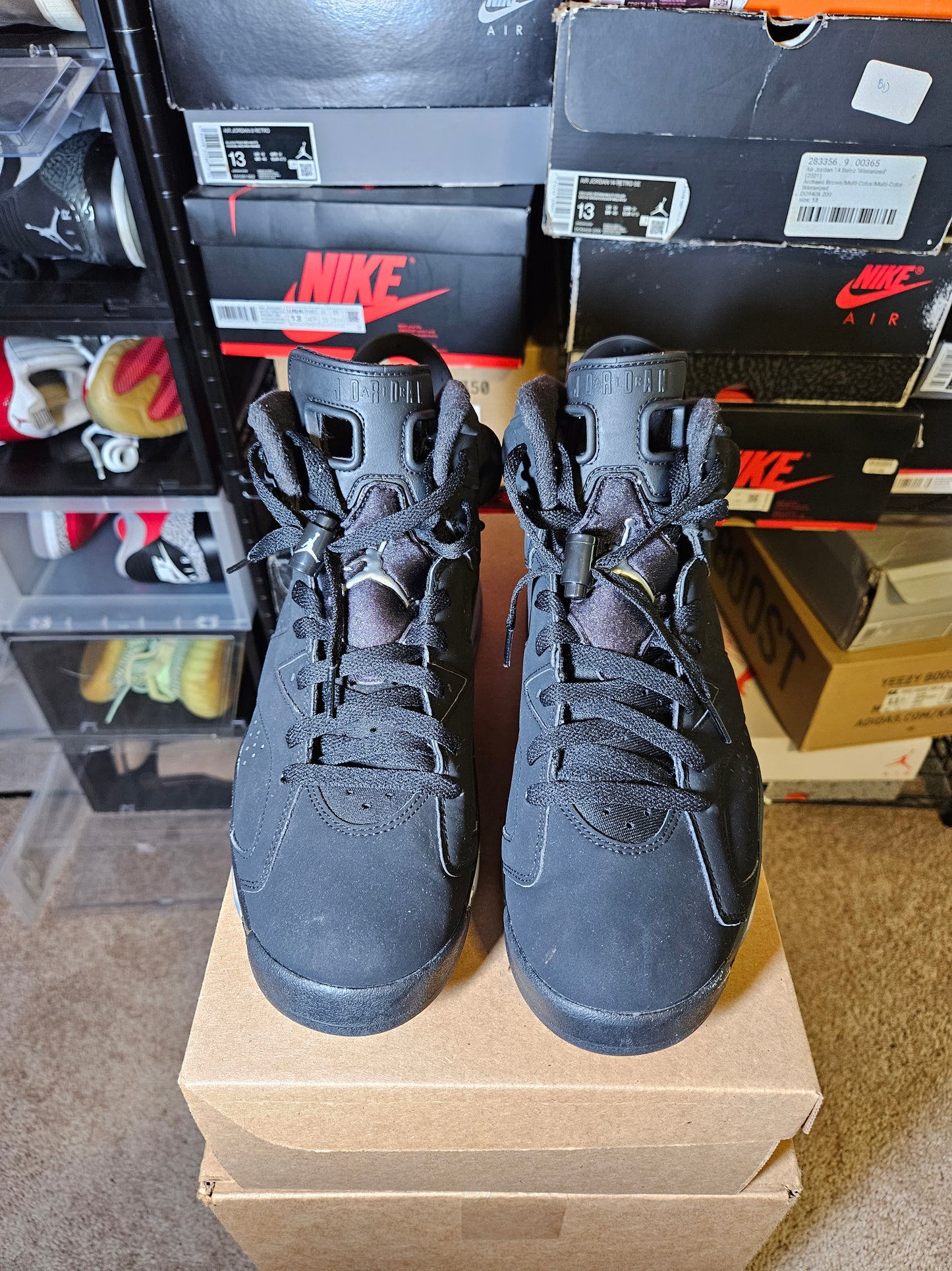 Size 9 - AJ 6 Retro Mid Chrome