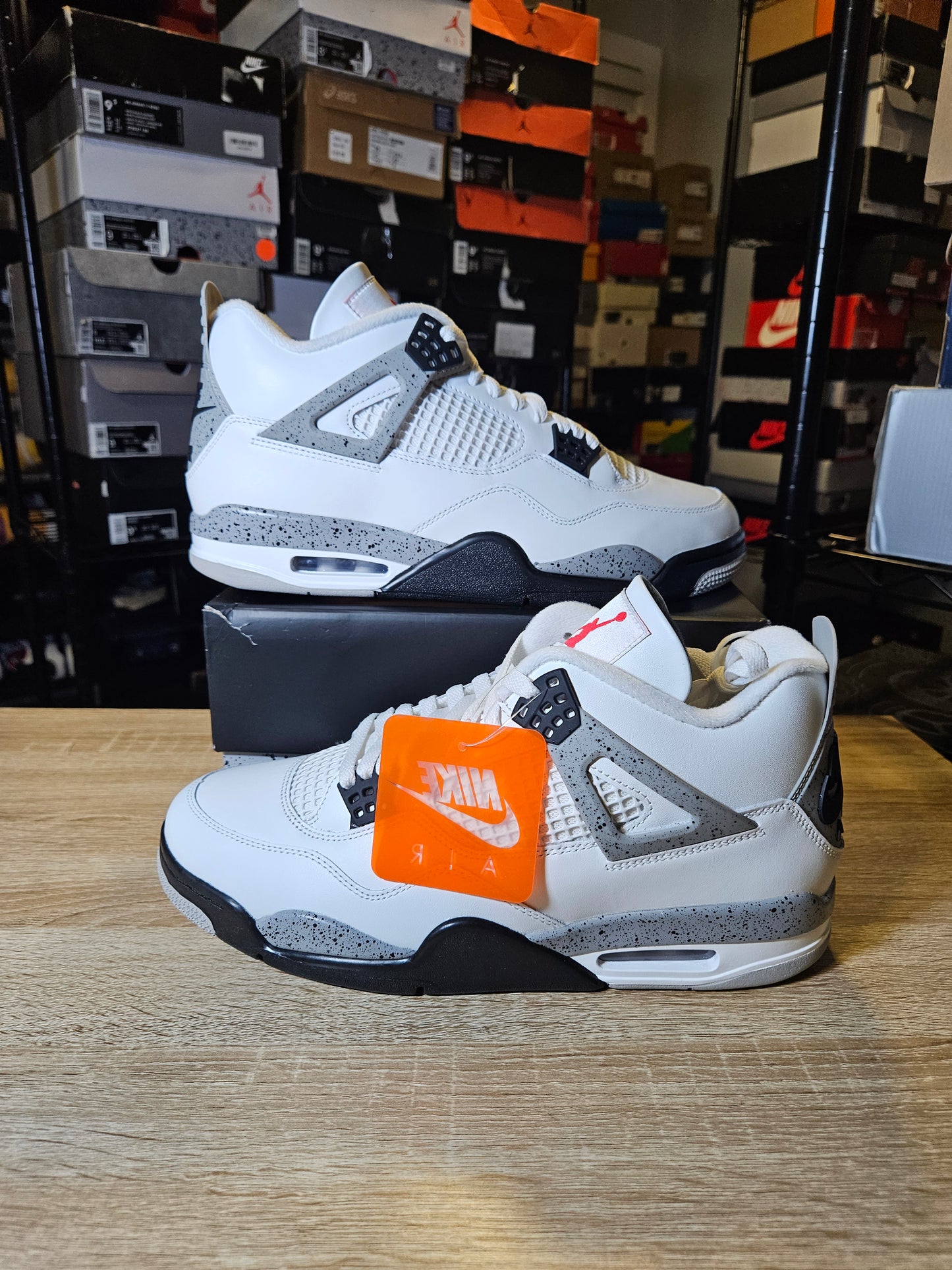 Size 11.5 - AJ 4 Retro OG 2025 White Cement