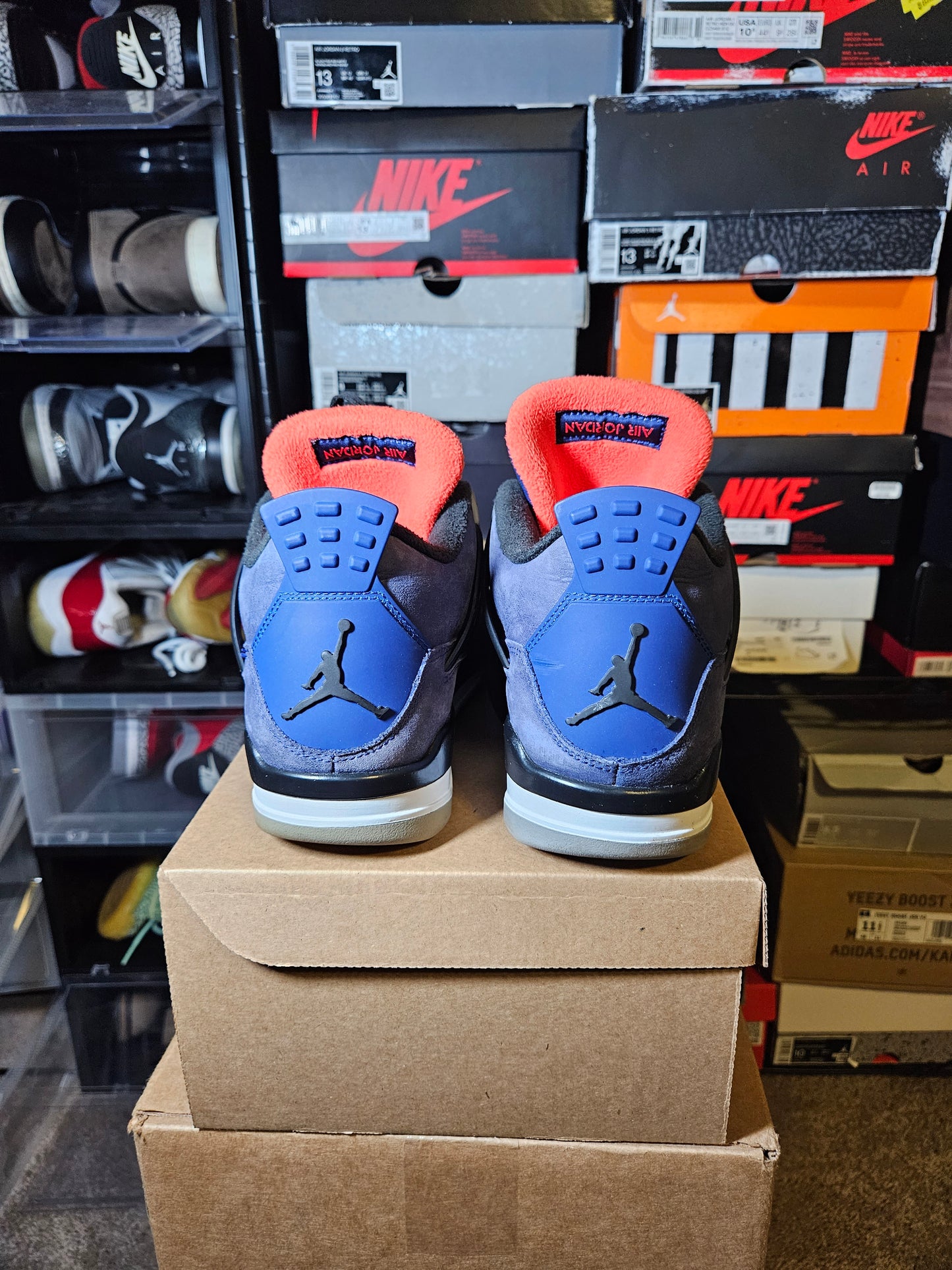 Size 9 - AJ 4 Winter Loyal Blue 2019