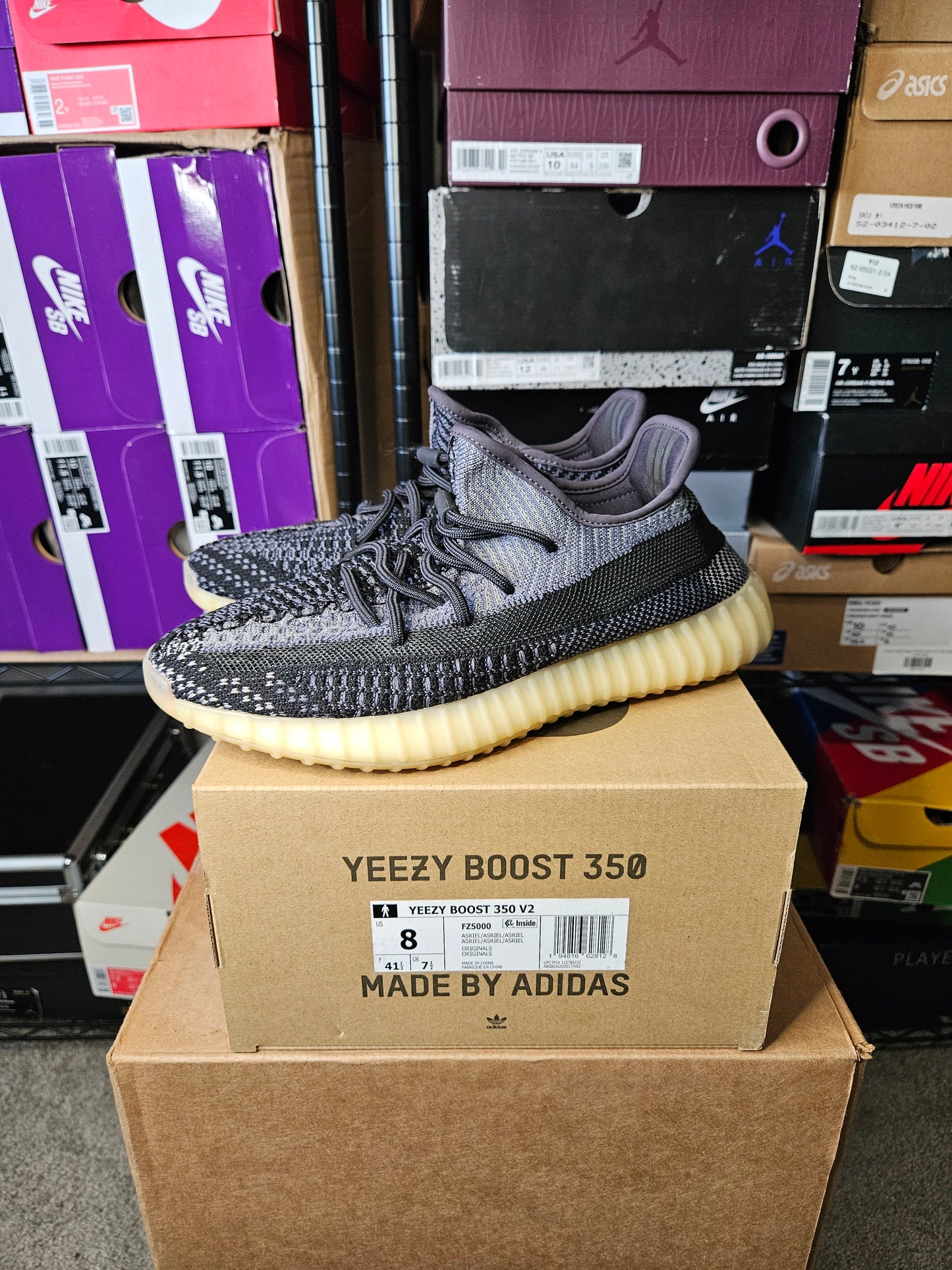 Size 8 - YZY Boost 350 V2 Low Carbon