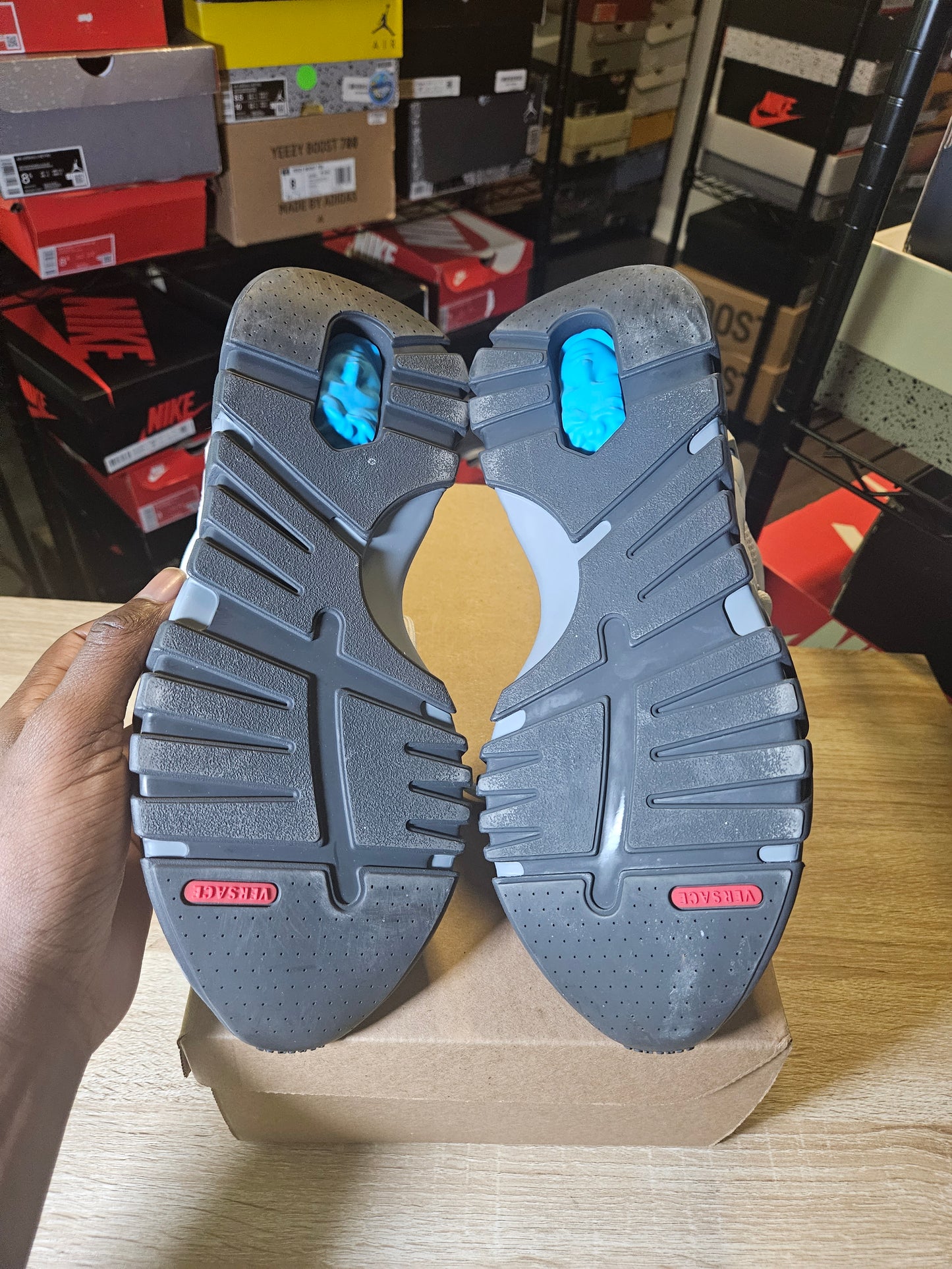 Size 9.5 - Versace Squalo White Imperial