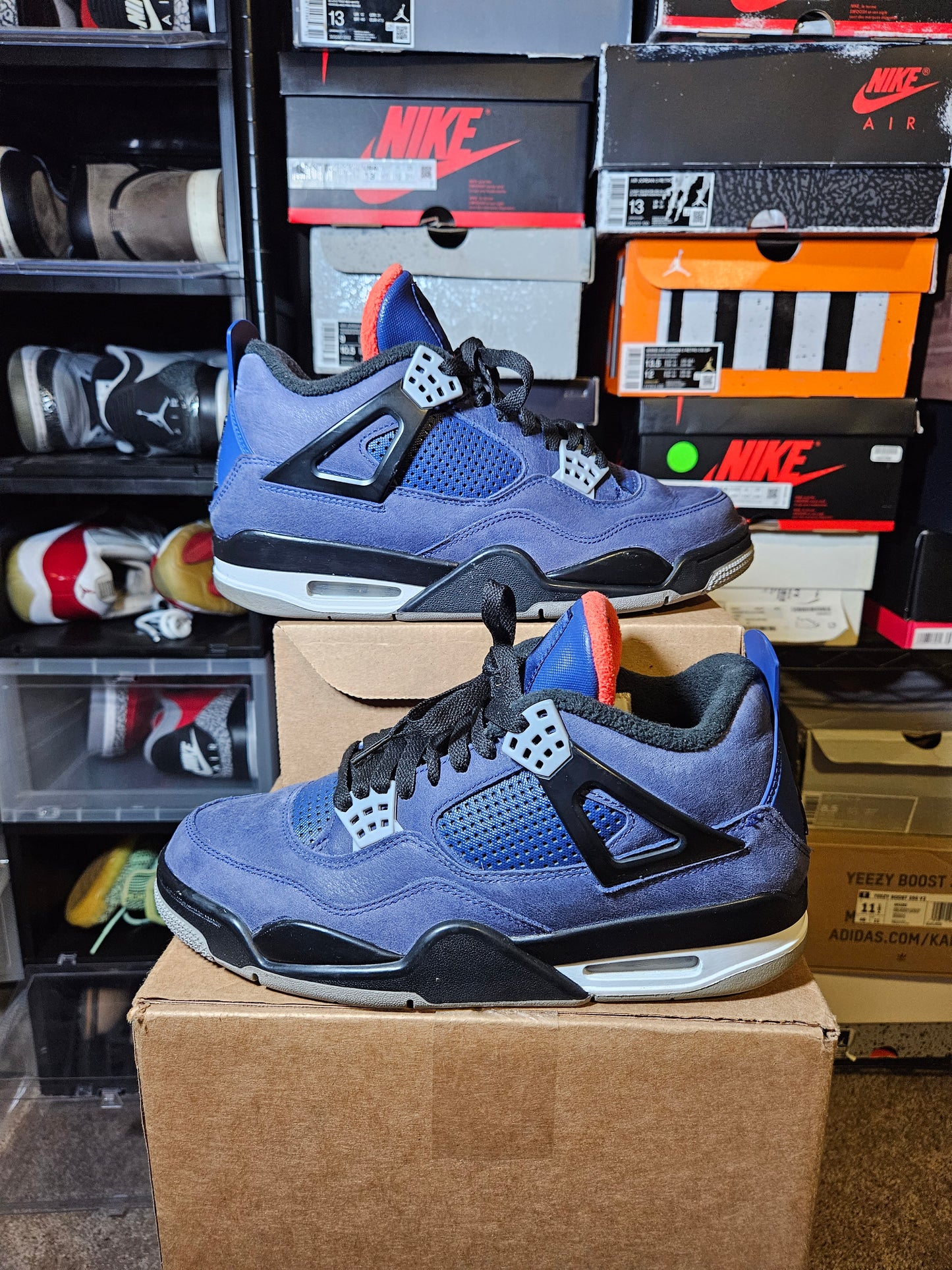 Size 9 - AJ 4 Winter Loyal Blue 2019