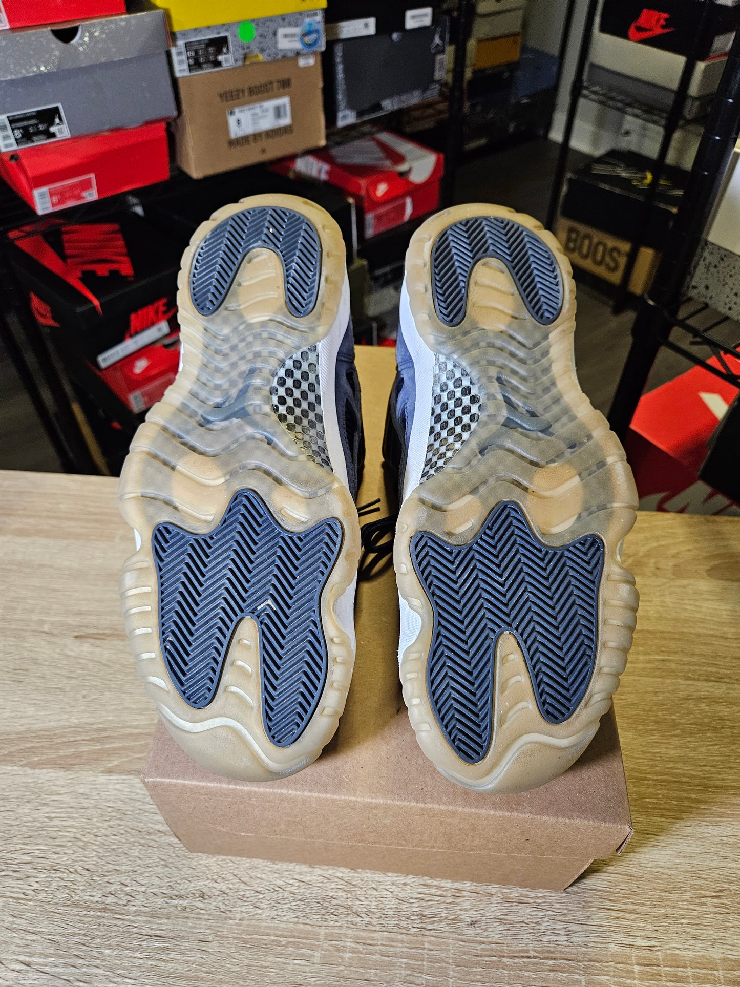 Size 10 - AJ 11 Retro IE Low Obsidian