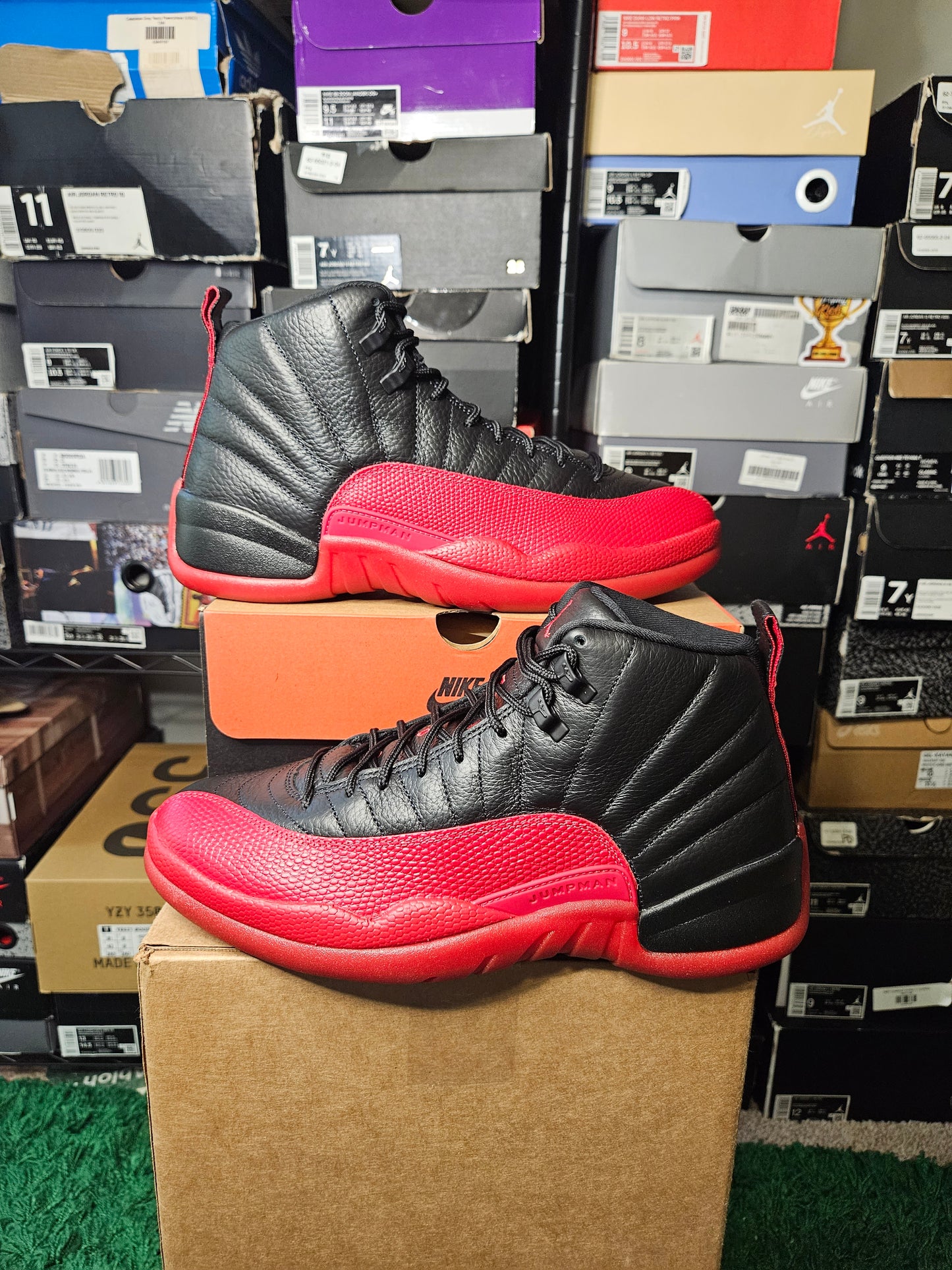 Size 9.5 - AJ 12 Flu Game