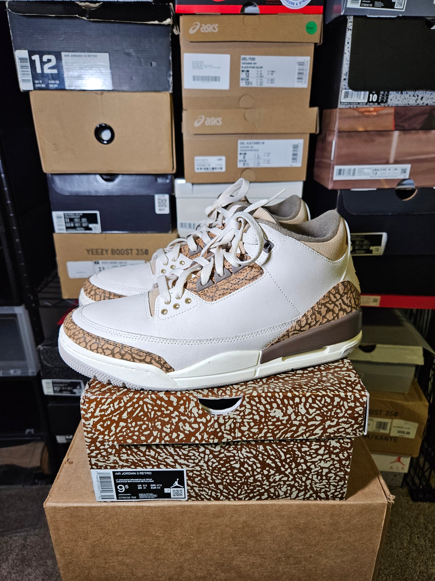 Size 9.5 - AJ 3 Palomino