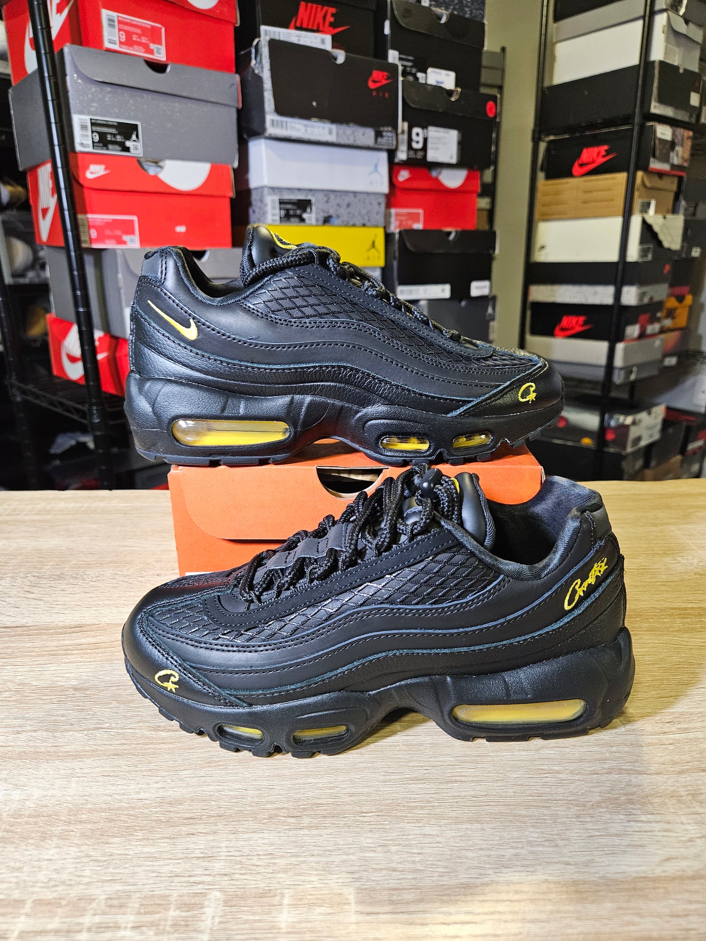 Size 5.5 - Corteiz x Air Max 95 SP Honey Blacks