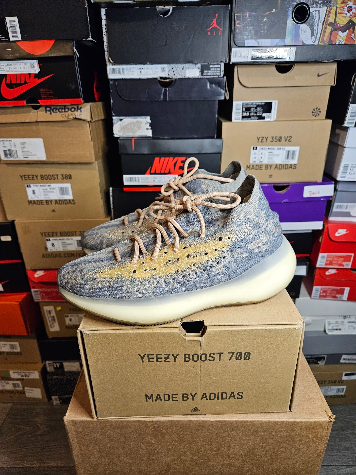 Size 9 - YZY Boost 380 Mist Non-Reflective