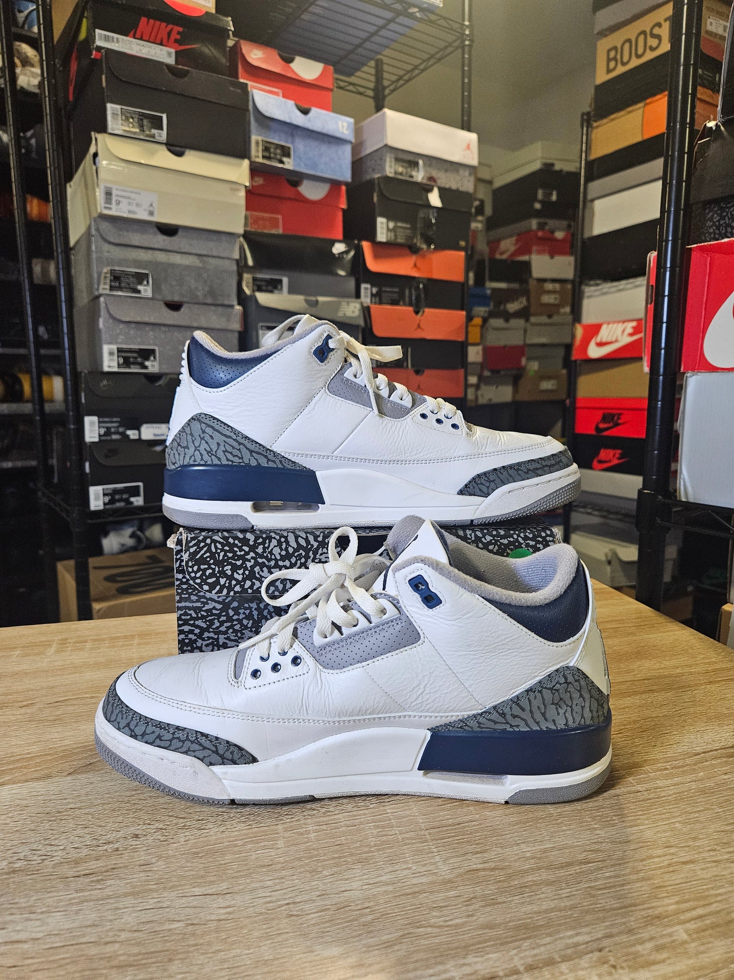 Size 10.5 - AJ 3 Retro Midnight Navy
