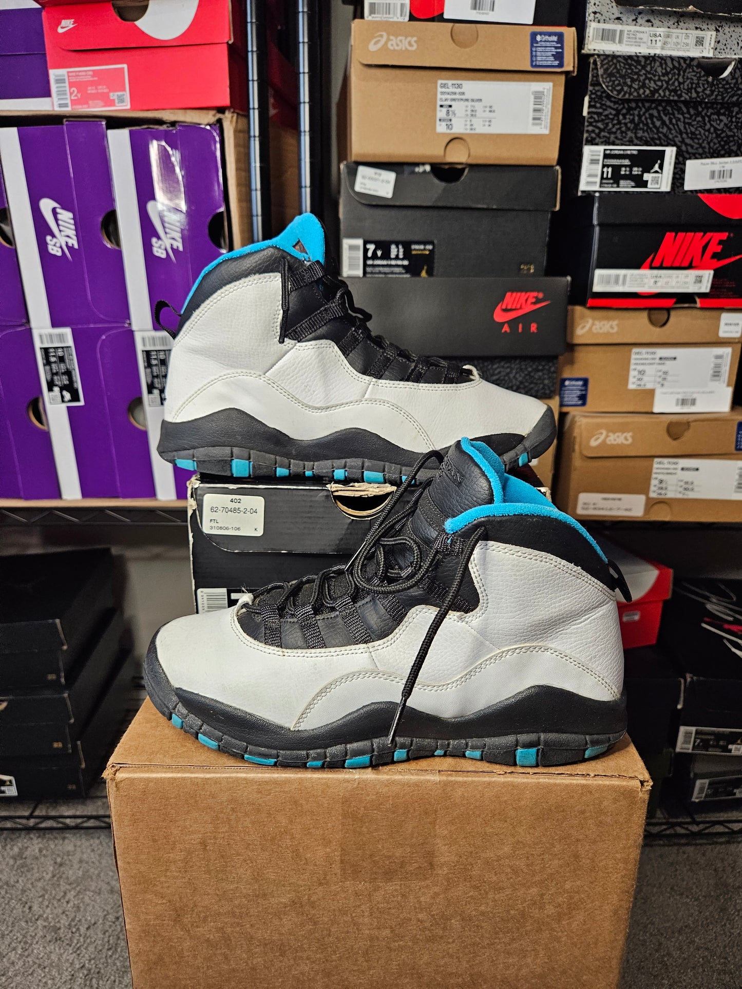 Size 7 - AJ 10 Retro 2014 Powder Blue