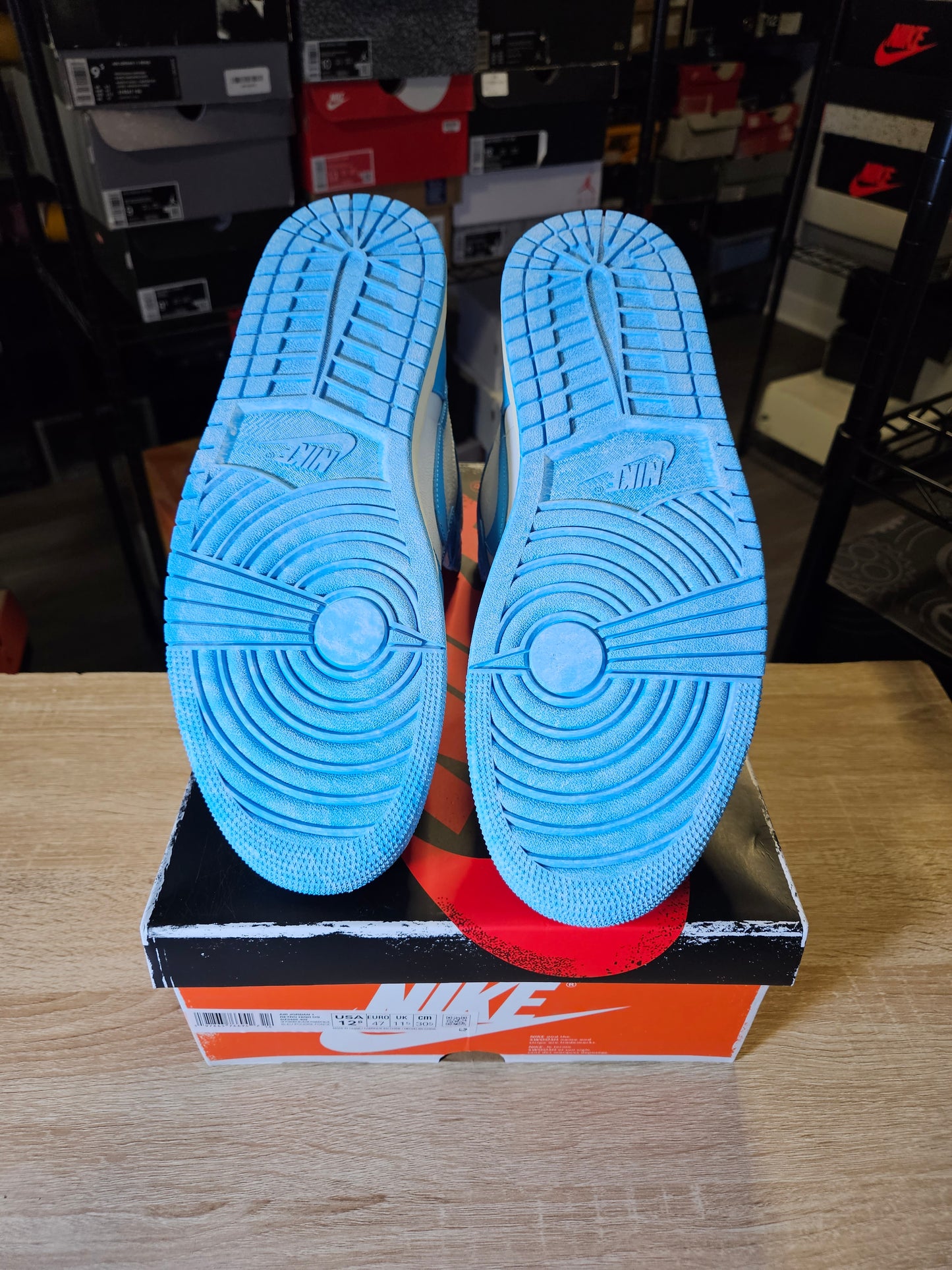 Size 12.5 - AJ 1 Retro OG High UNC Reimagined