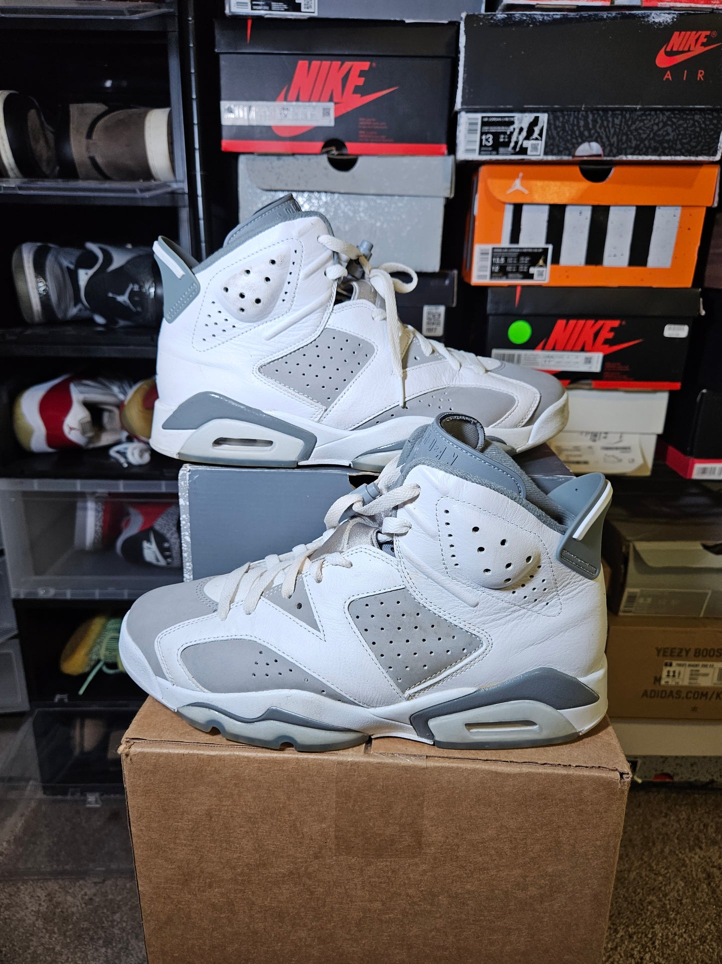 Size 9.5 - AJ 6 Retro Low Cool Grey
