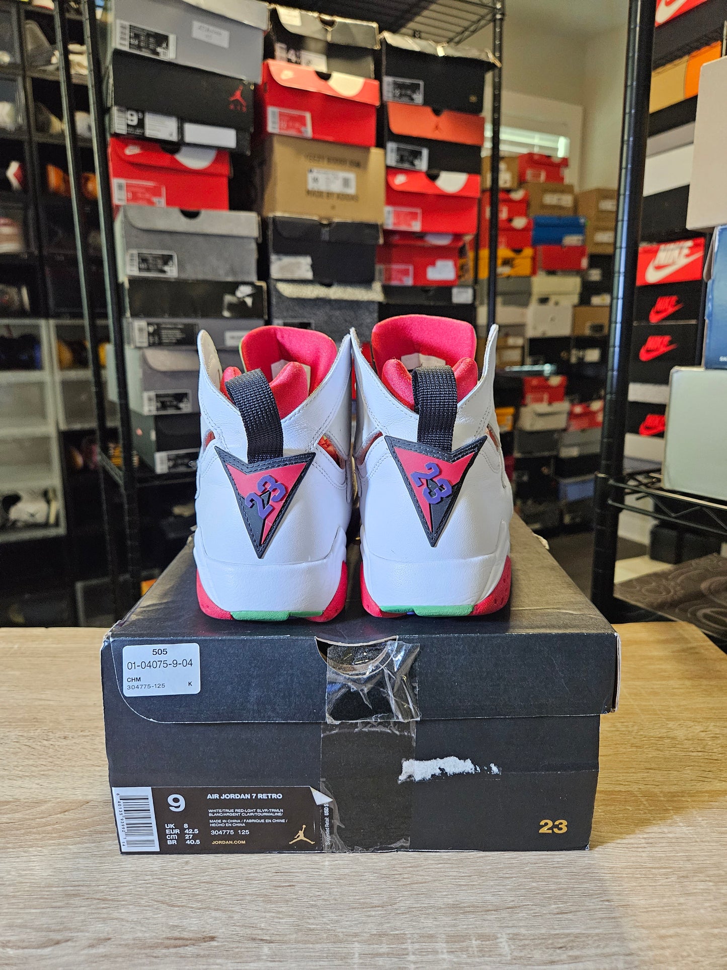 Size 9 - AJ 7 Retro 2015 Hare