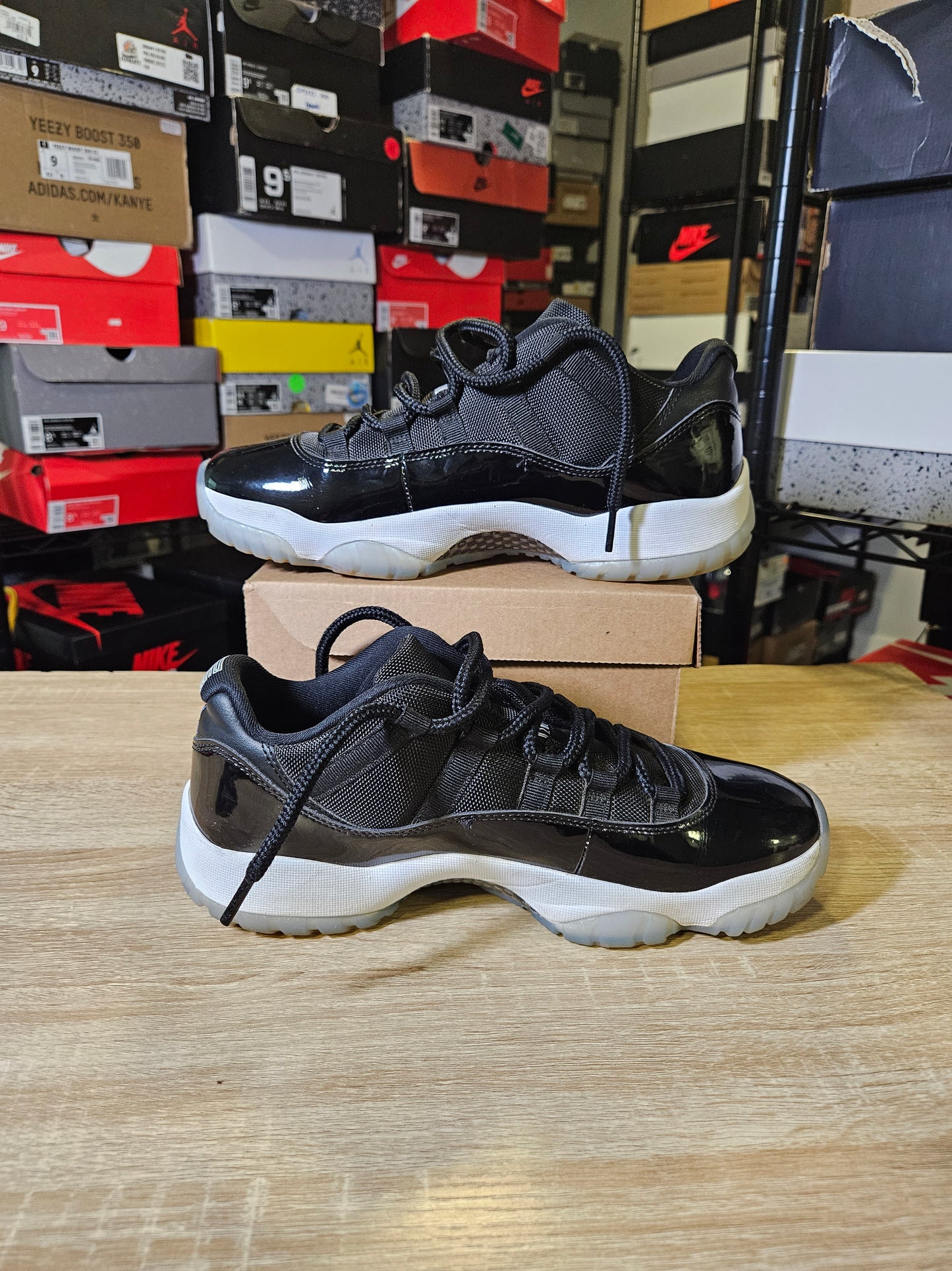 Size 9 - AJ 11 Retro Low Space Jam