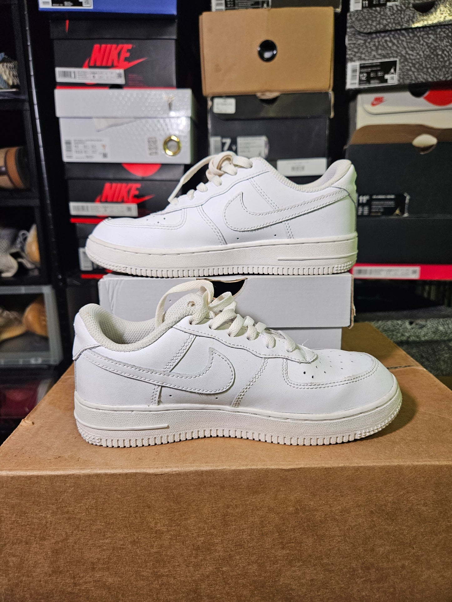 Size 2Y - AF 1 White