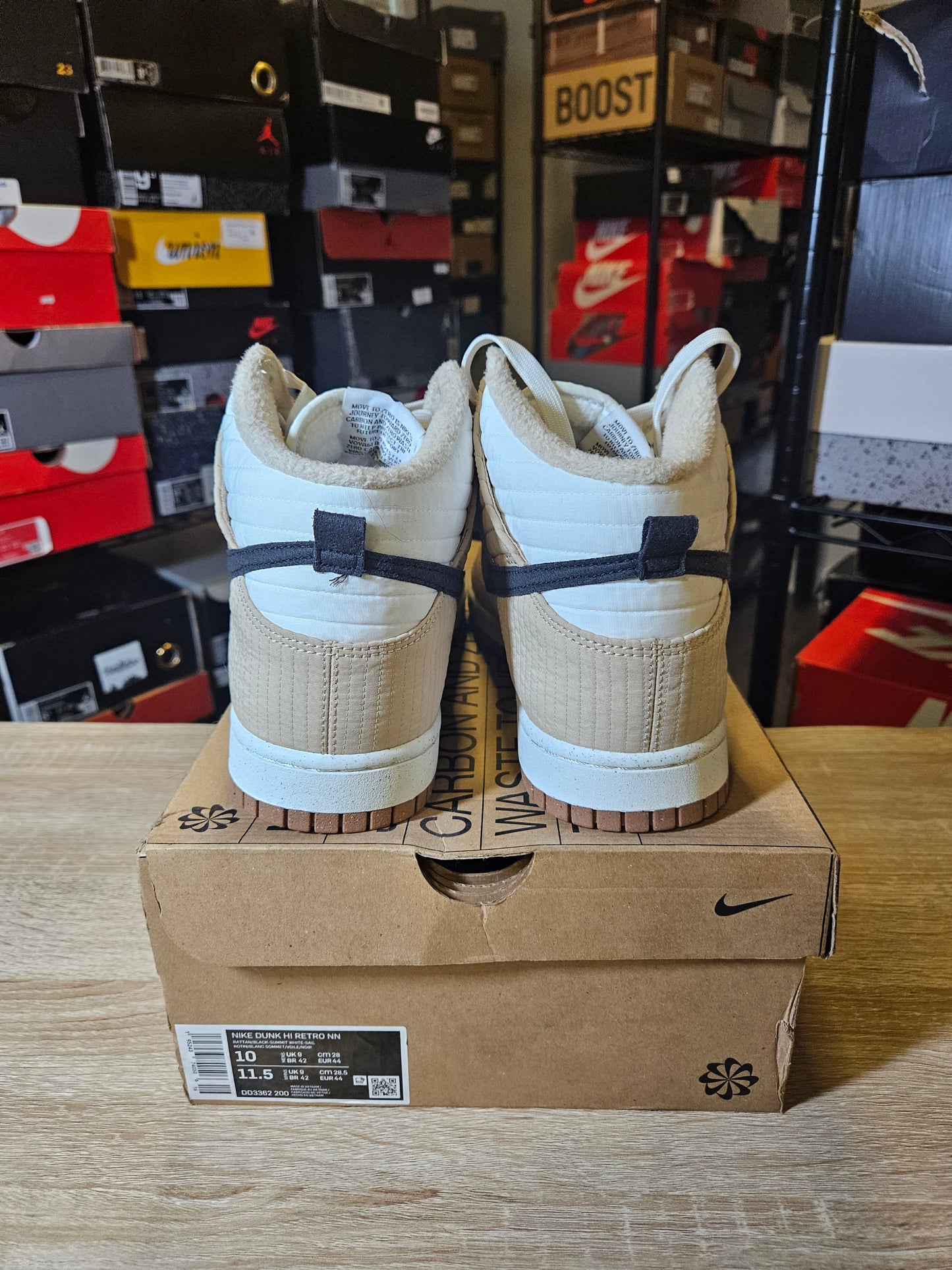 Size 10 - Nike Dunk Next Nature High Toasty - Rattan