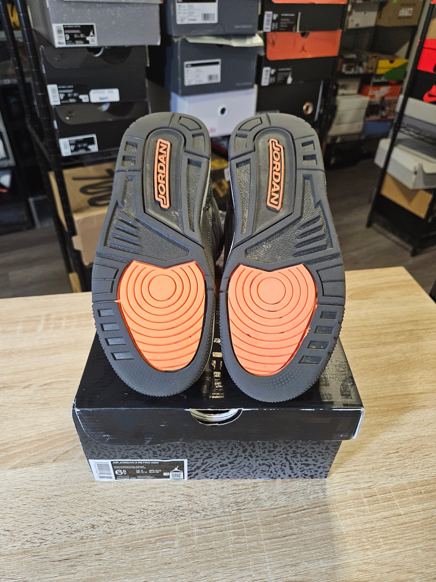 Size 6.5 - AJ 3 Retro 2023 Mid Fear