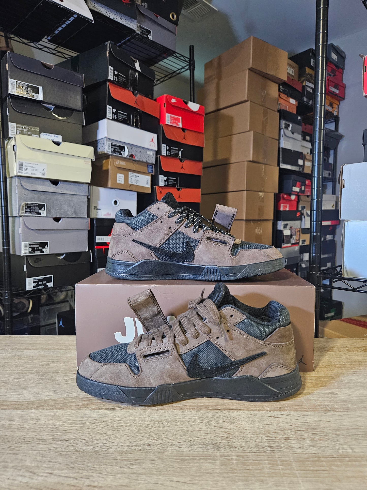 Size 11 - Travis Scott x AJ Jumpman Jack TR Dark Mocha