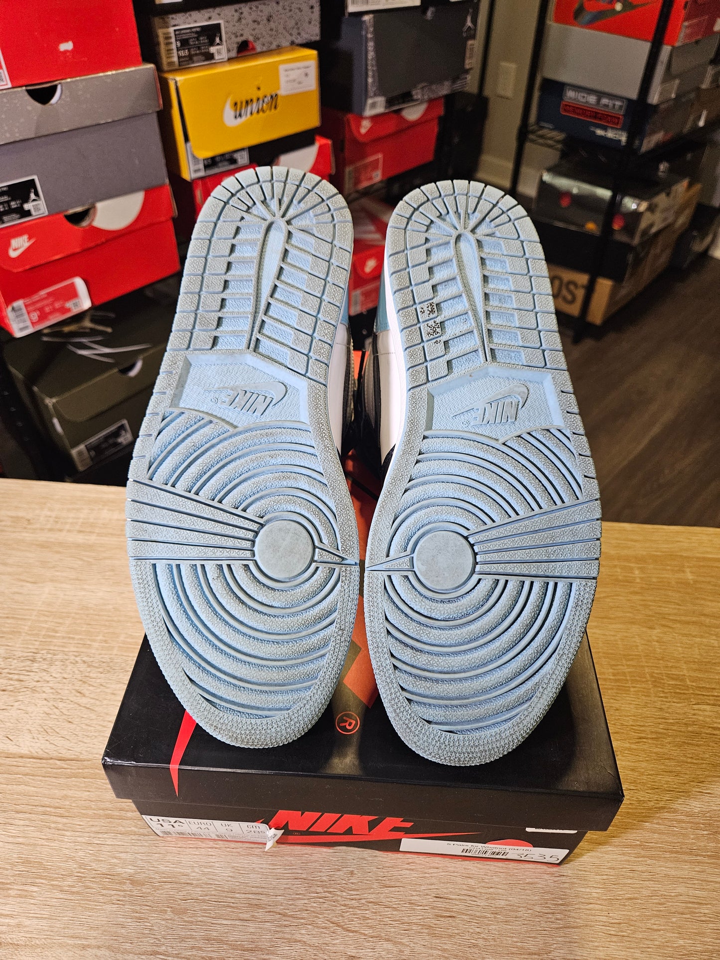 Size 11.5W/10M - AJ 1 Retro OG High Blue Chill