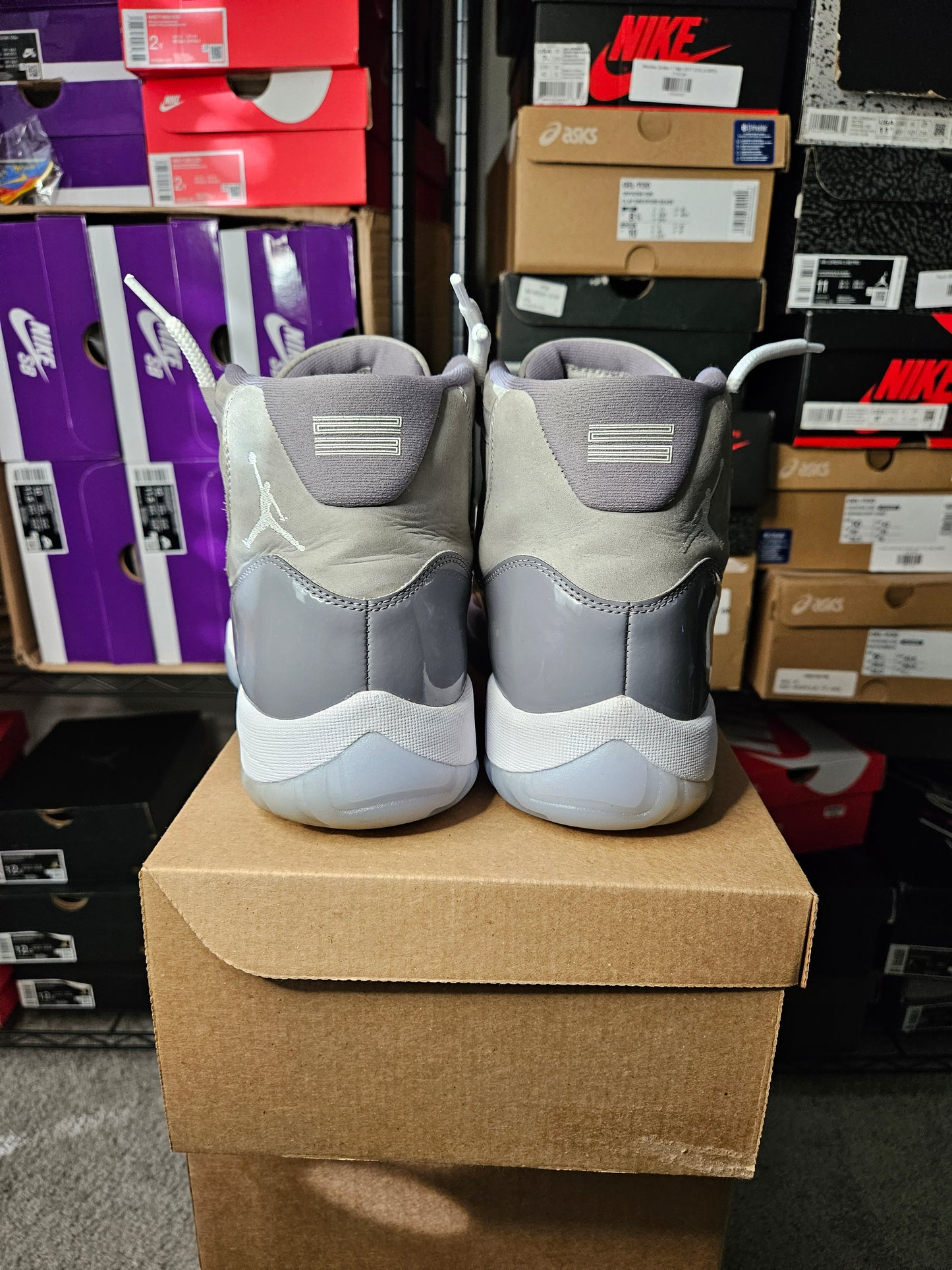 Size 13 - AJ 11 Retro High Cool Grey
