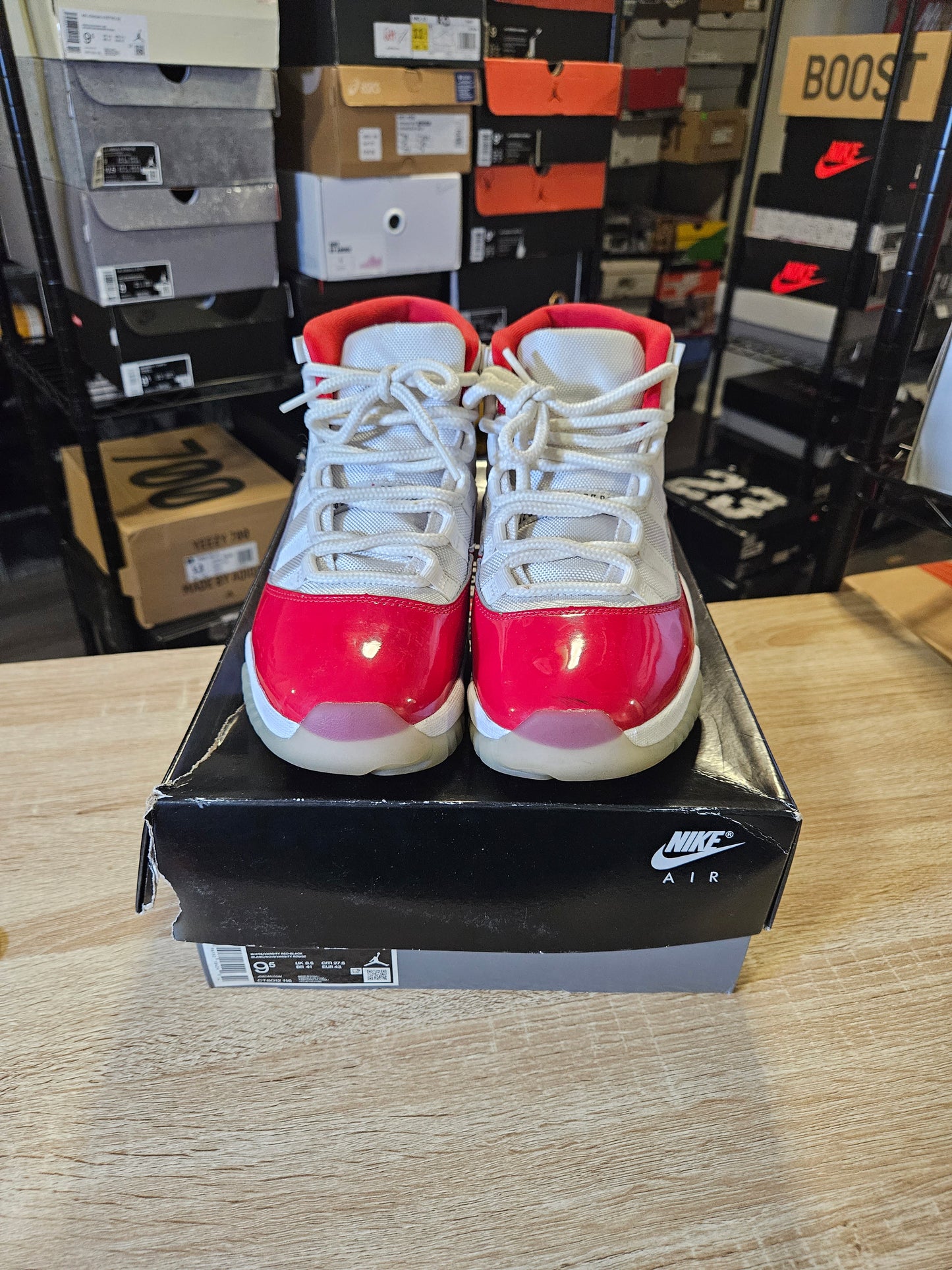 Size 9.5 - AJ 11 Retro High Cherry
