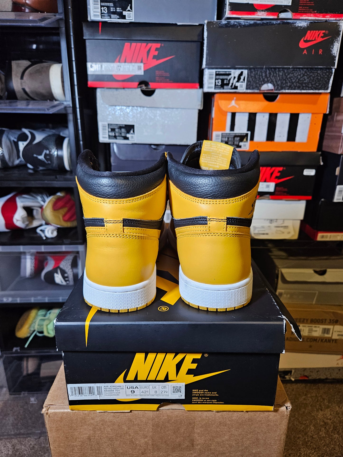 Size 9 - AJ 1 Retro OG High Pollen