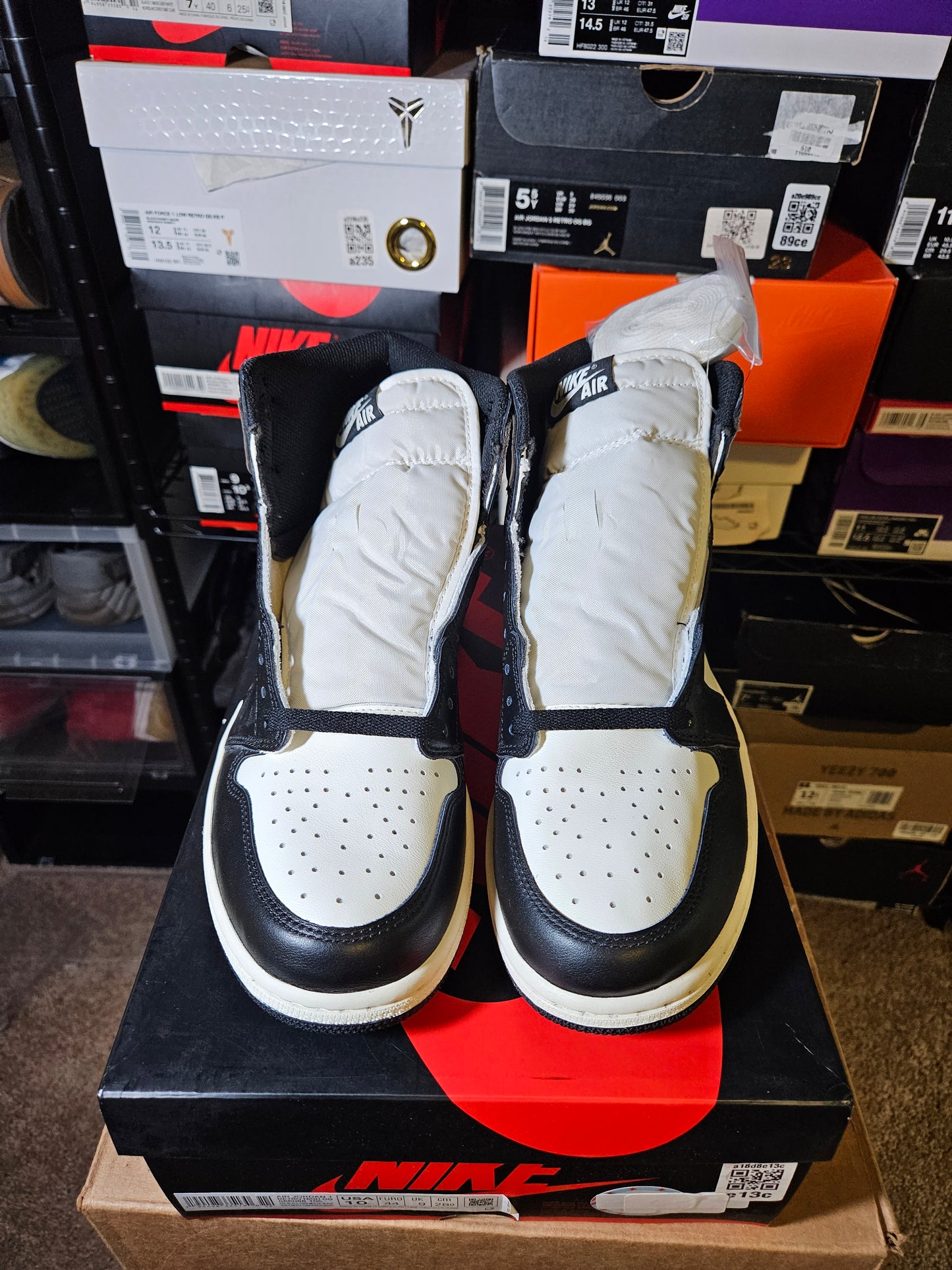 Size 10 - AJ 1 Retro OG High Dark Mocha