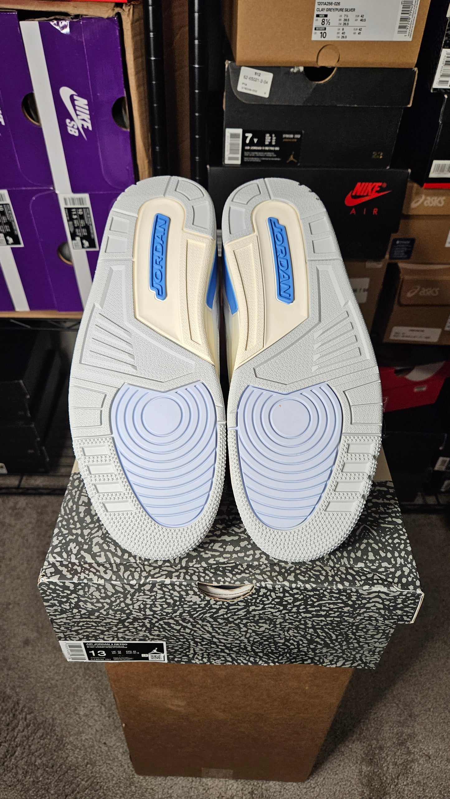 Size 13 - AJ 3 Retro Lucky Shorts