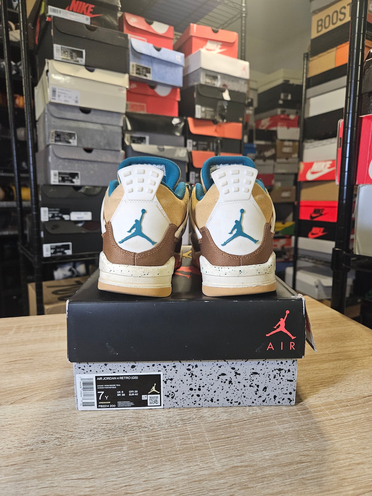 Size 7 - AJ 4 Retro Low Cacao Wow 2023