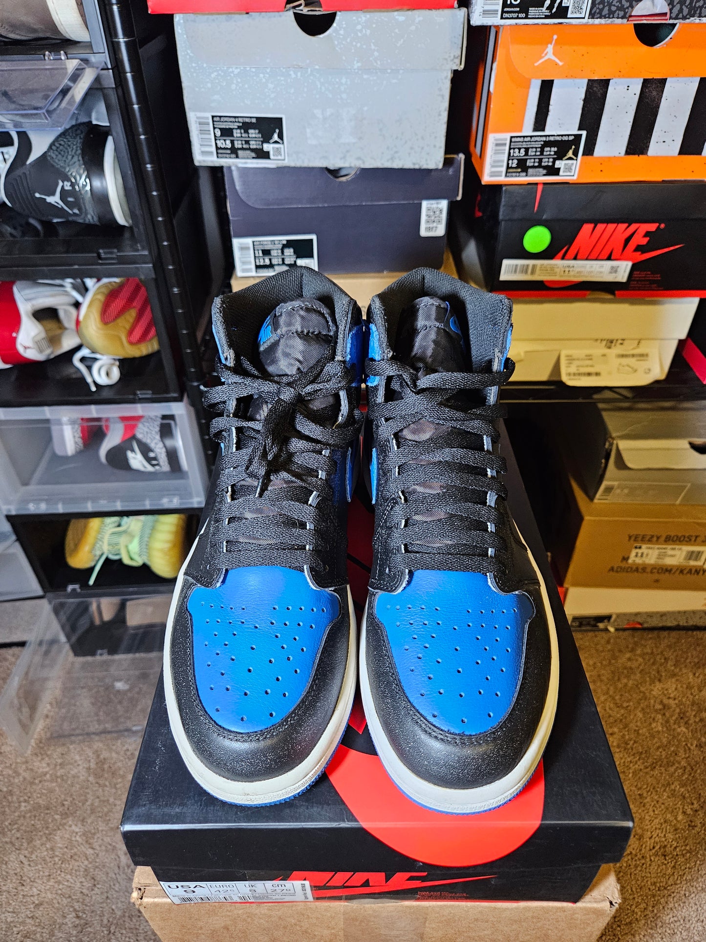 Size 9 - AJ 1 Retro OG High Royal