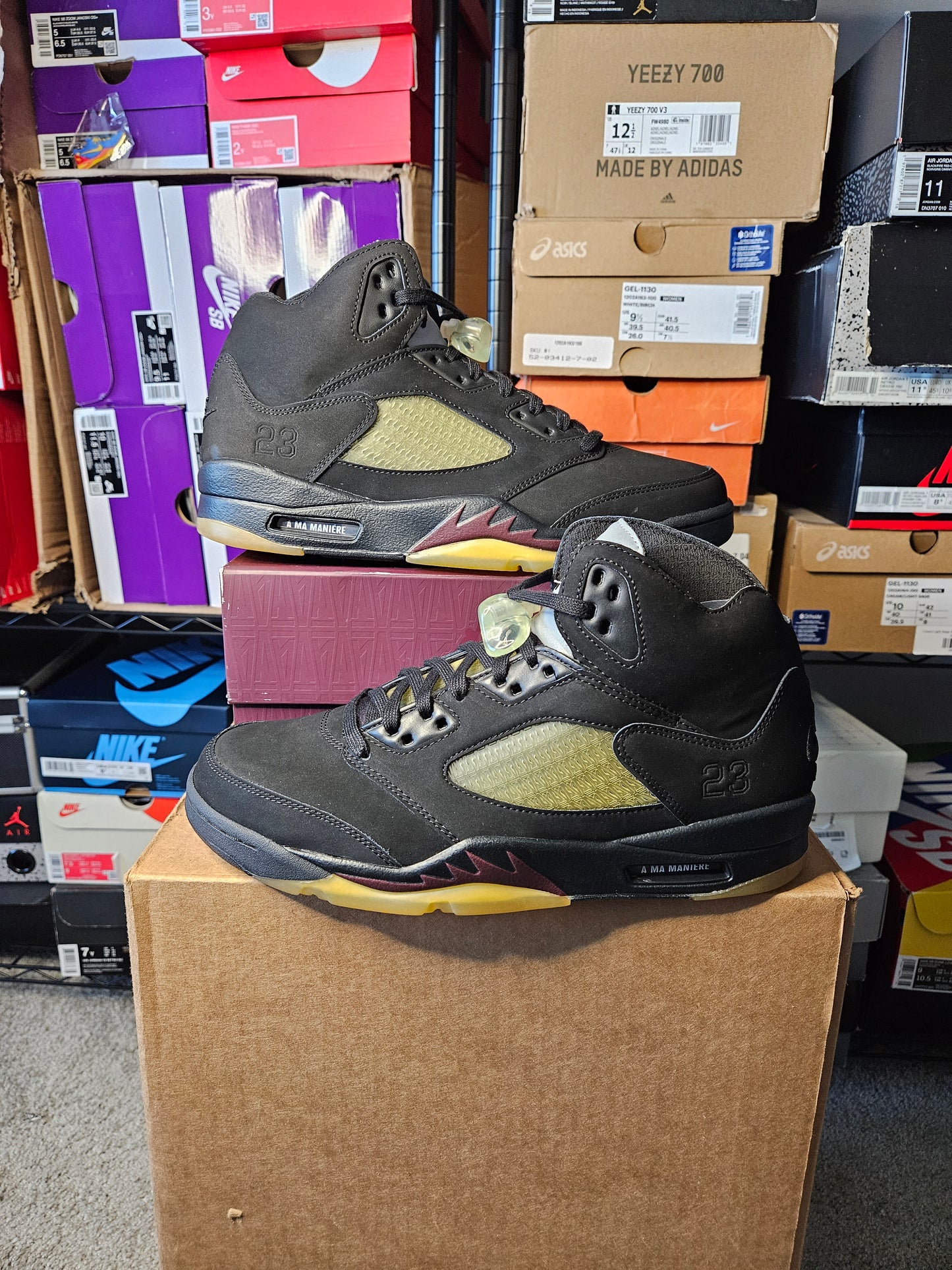 Size 10 - AJ 5 Retro x A Ma Maniere Mid Dusk