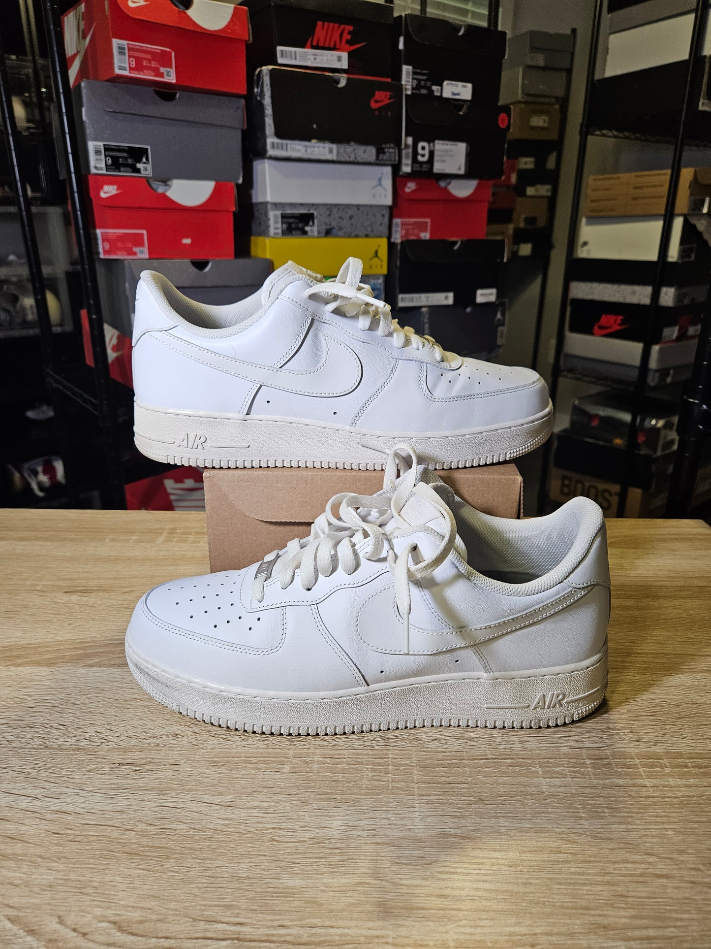 Size 13 - AF 1 White