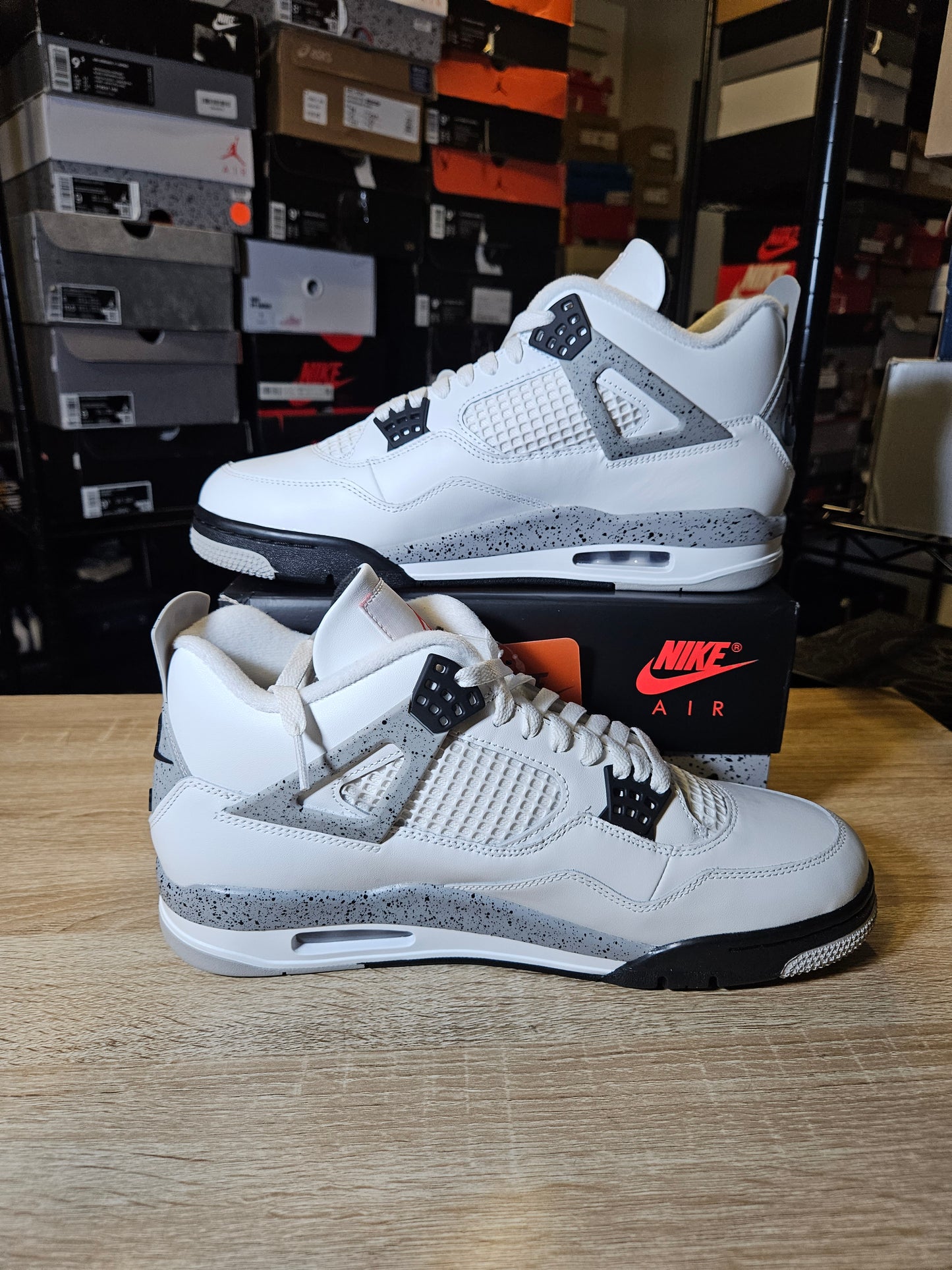 Size 11.5 - AJ 4 Retro OG 2025 White Cement