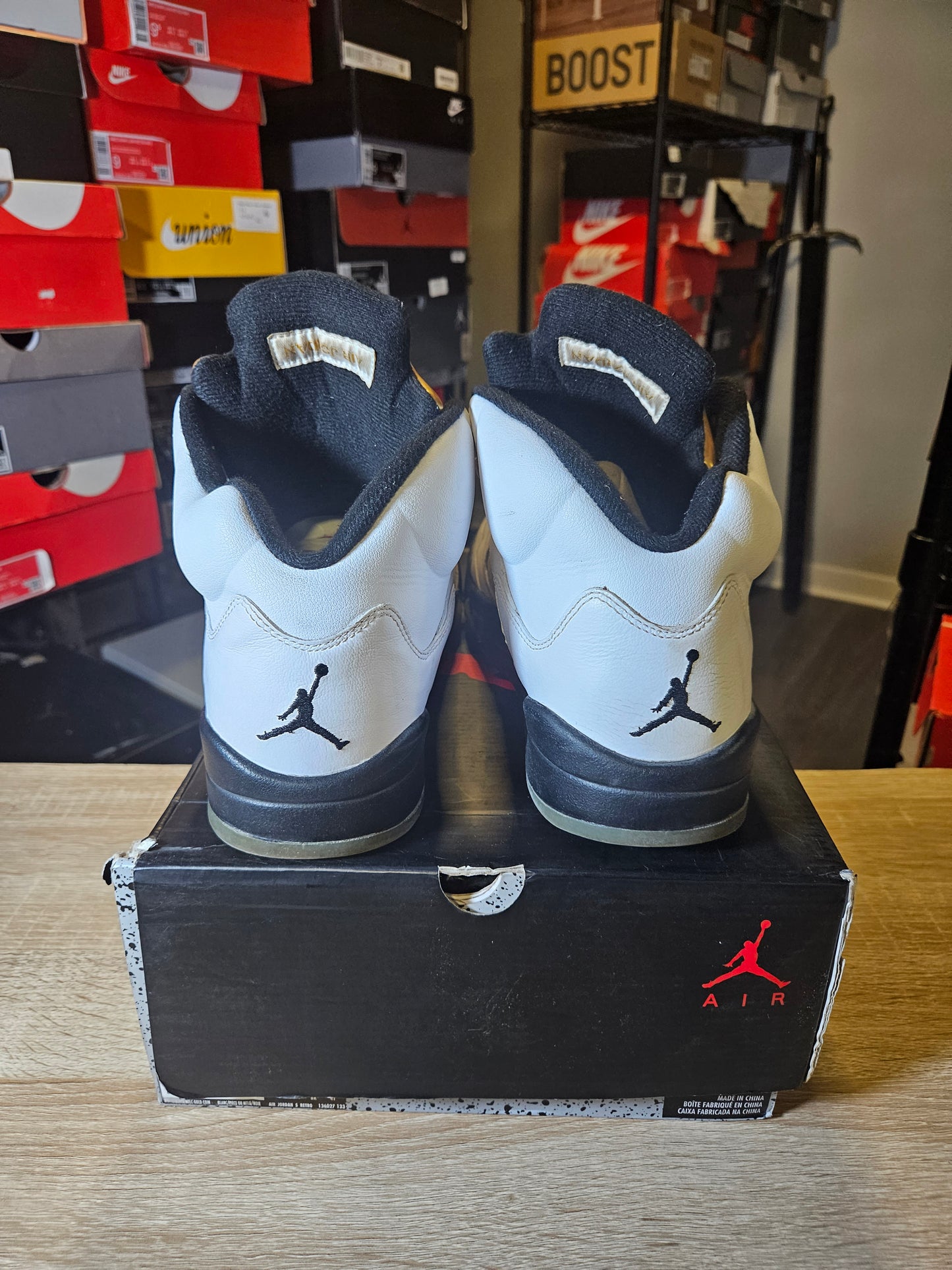 Size 9.5 - AJ 5 Retro Olympic