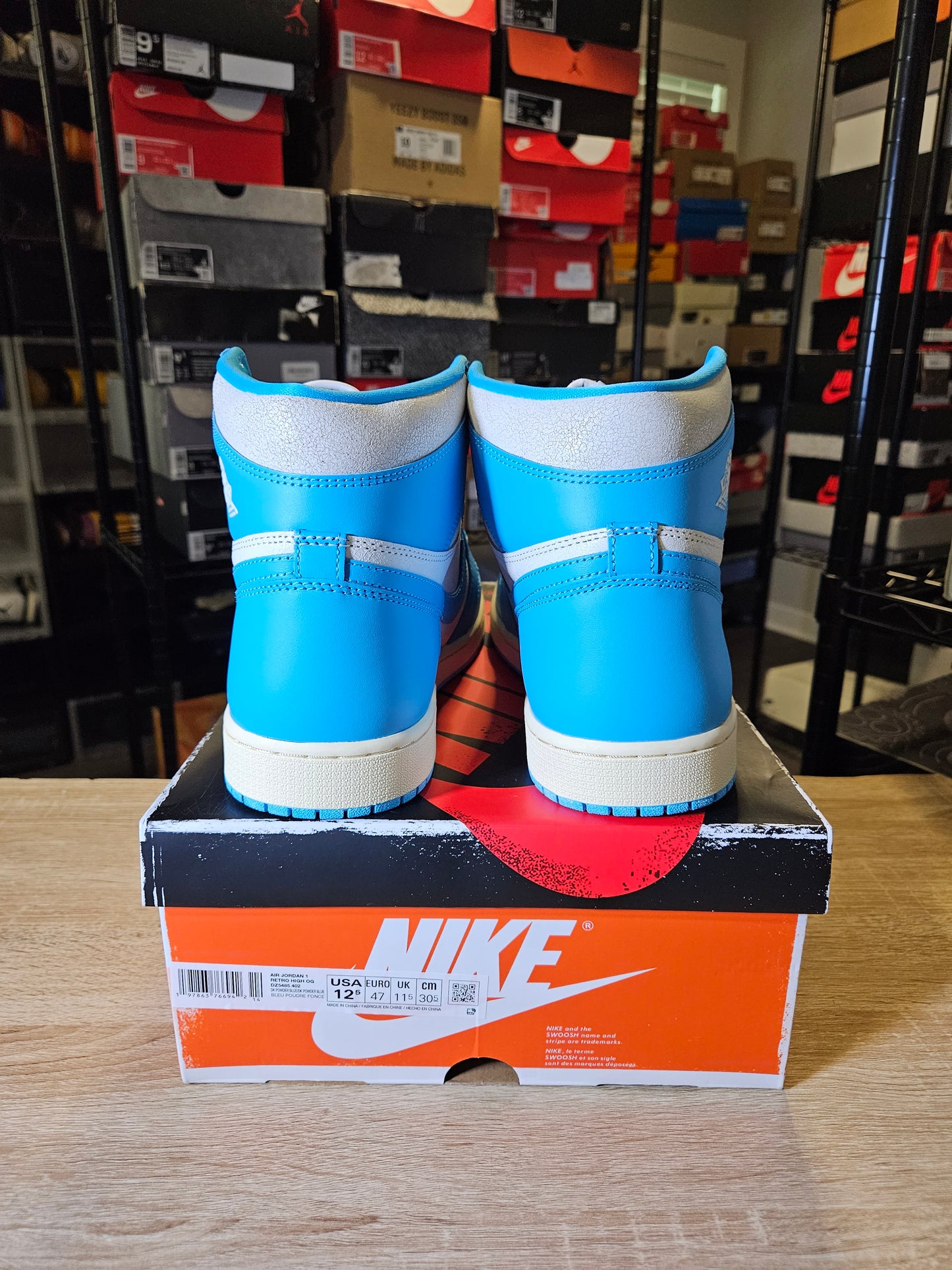Size 12.5 - AJ 1 Retro OG High UNC Reimagined