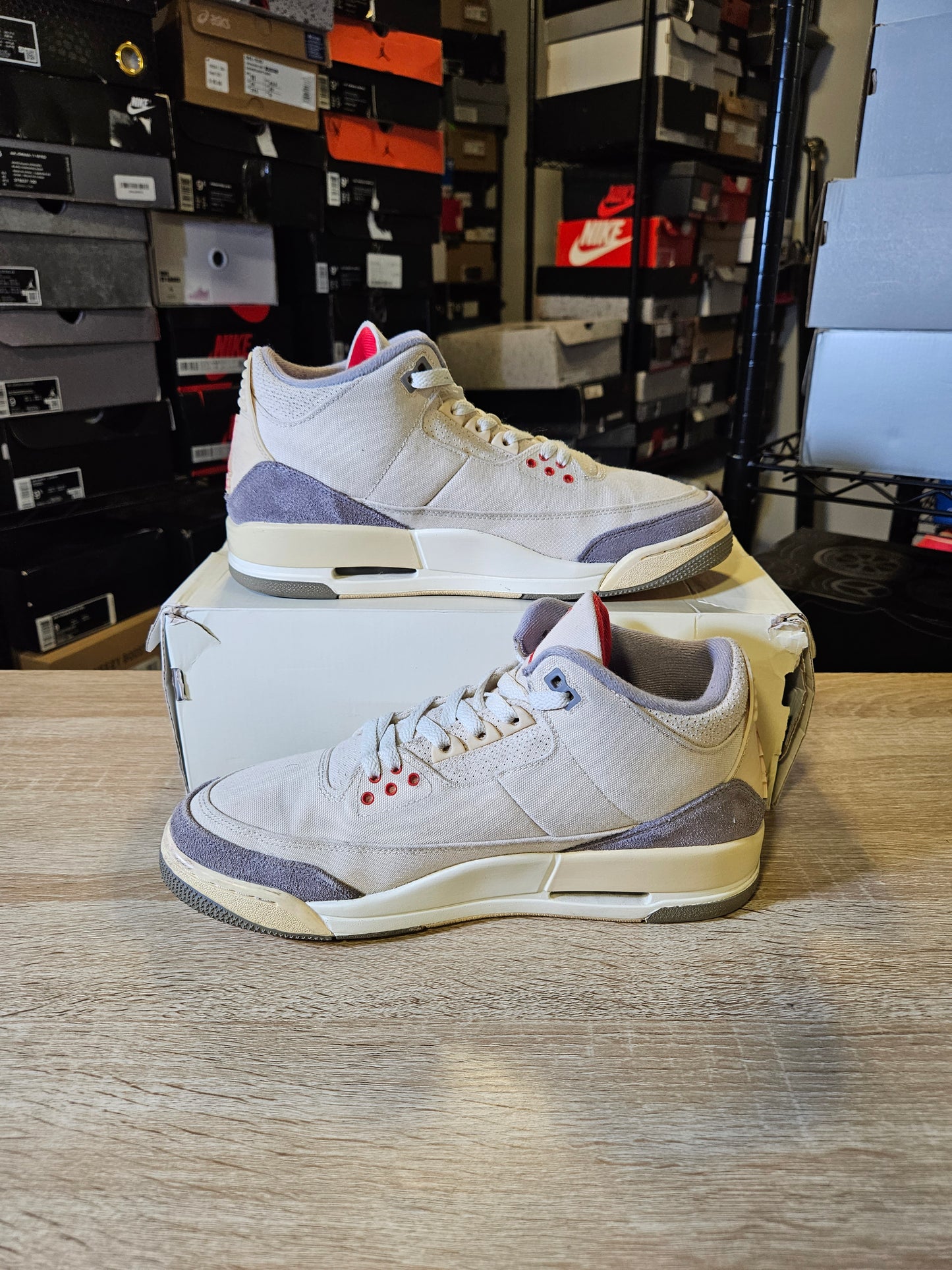 Size 9.5 - AJ 3 Muslin