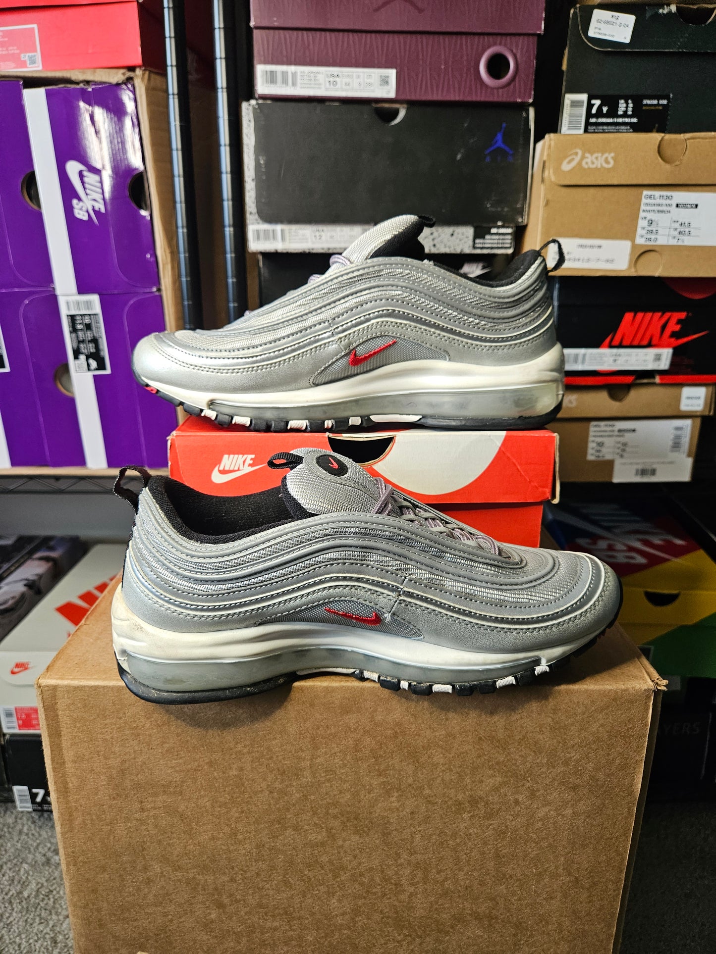 Size 7 - Nike Air Max 97 QS Silver Bullet
