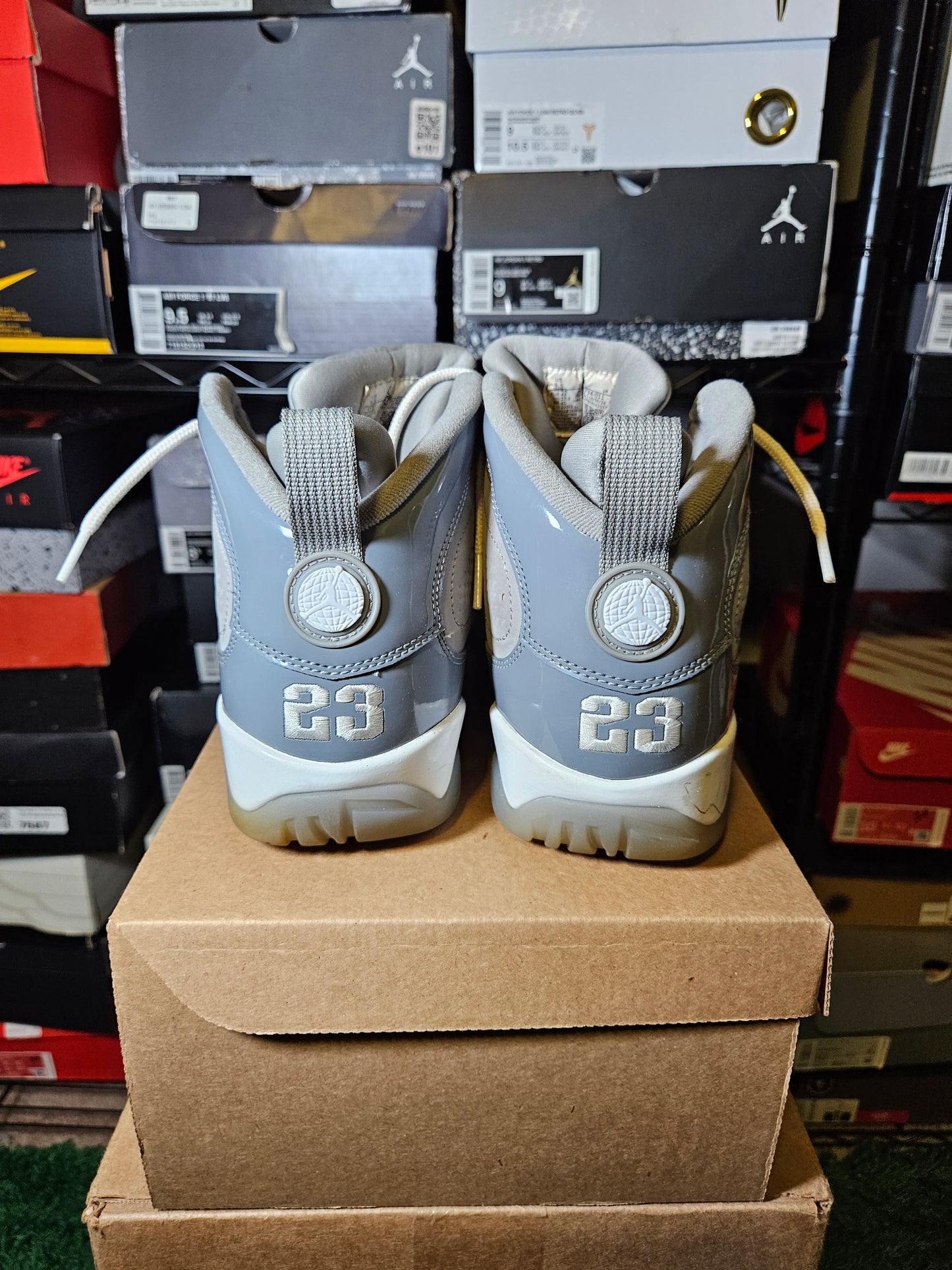 Size 9.5 - AJ 9 Retro 2025 Cool Grey