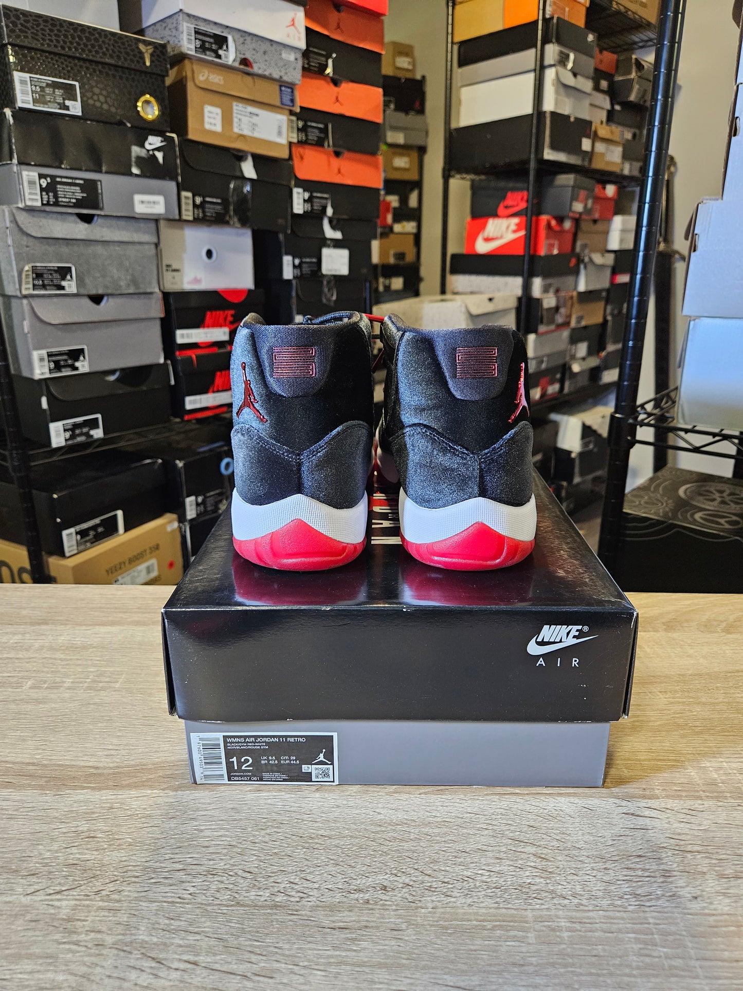 Size 10.5 - AJ 11 Retro Bred Velvet