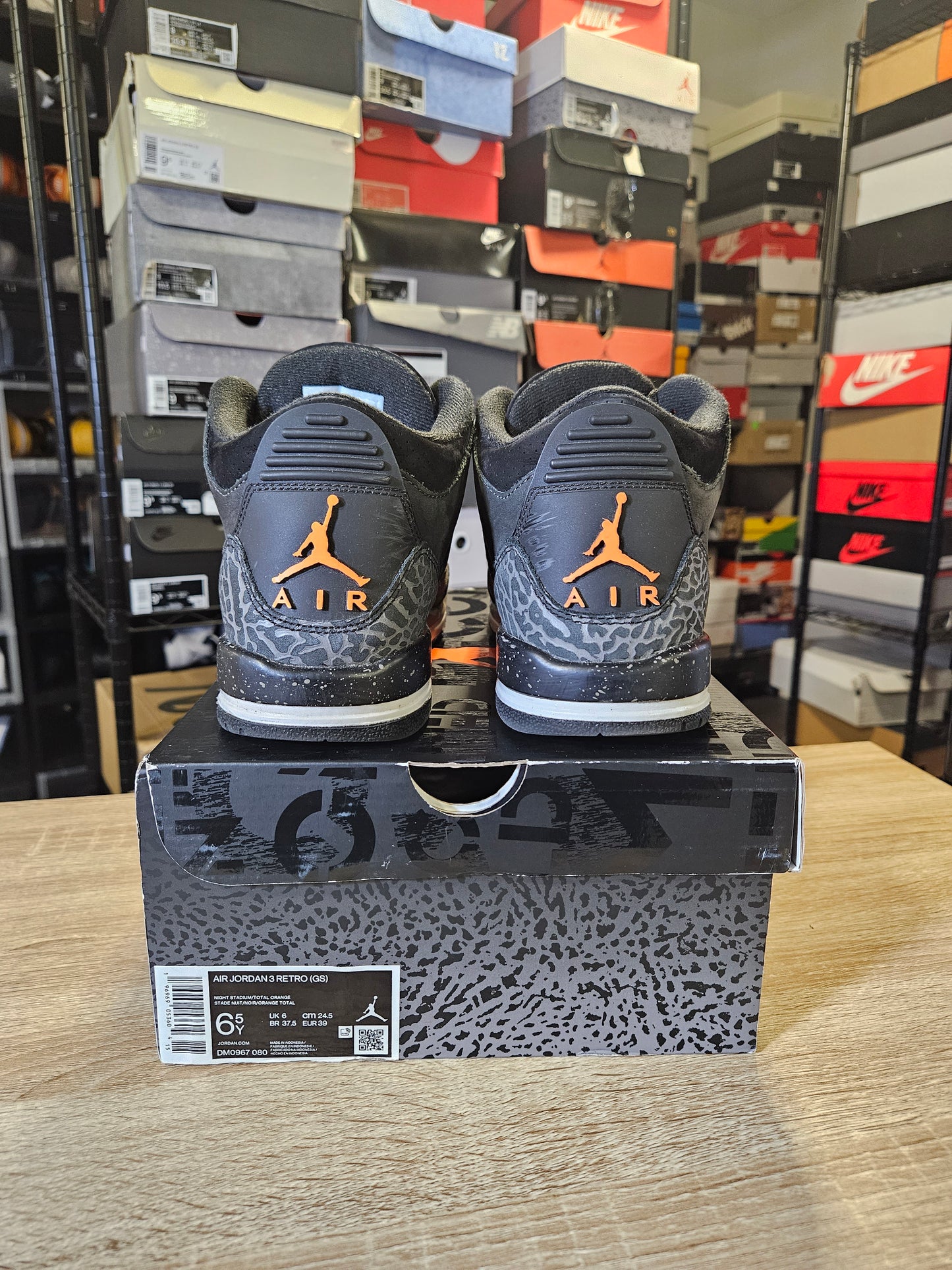 Size 6.5 - AJ 3 Retro 2023 Mid Fear