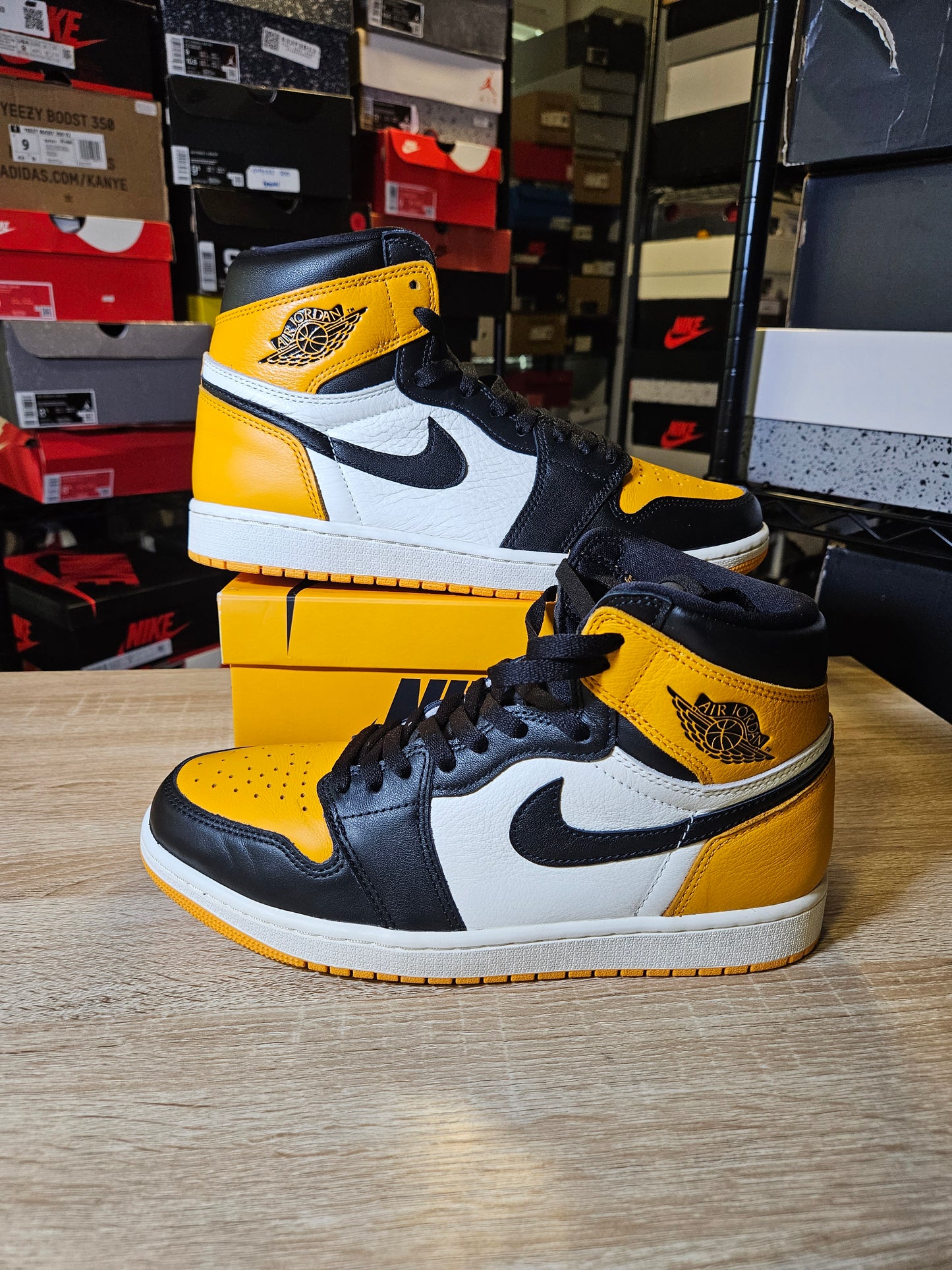 Size 10 - AJ 1 Retro OG High Yellow Toe